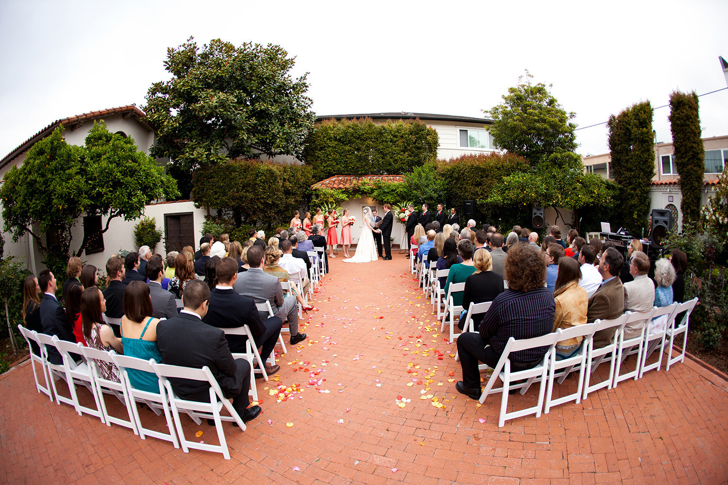 ceremony space at darlington house