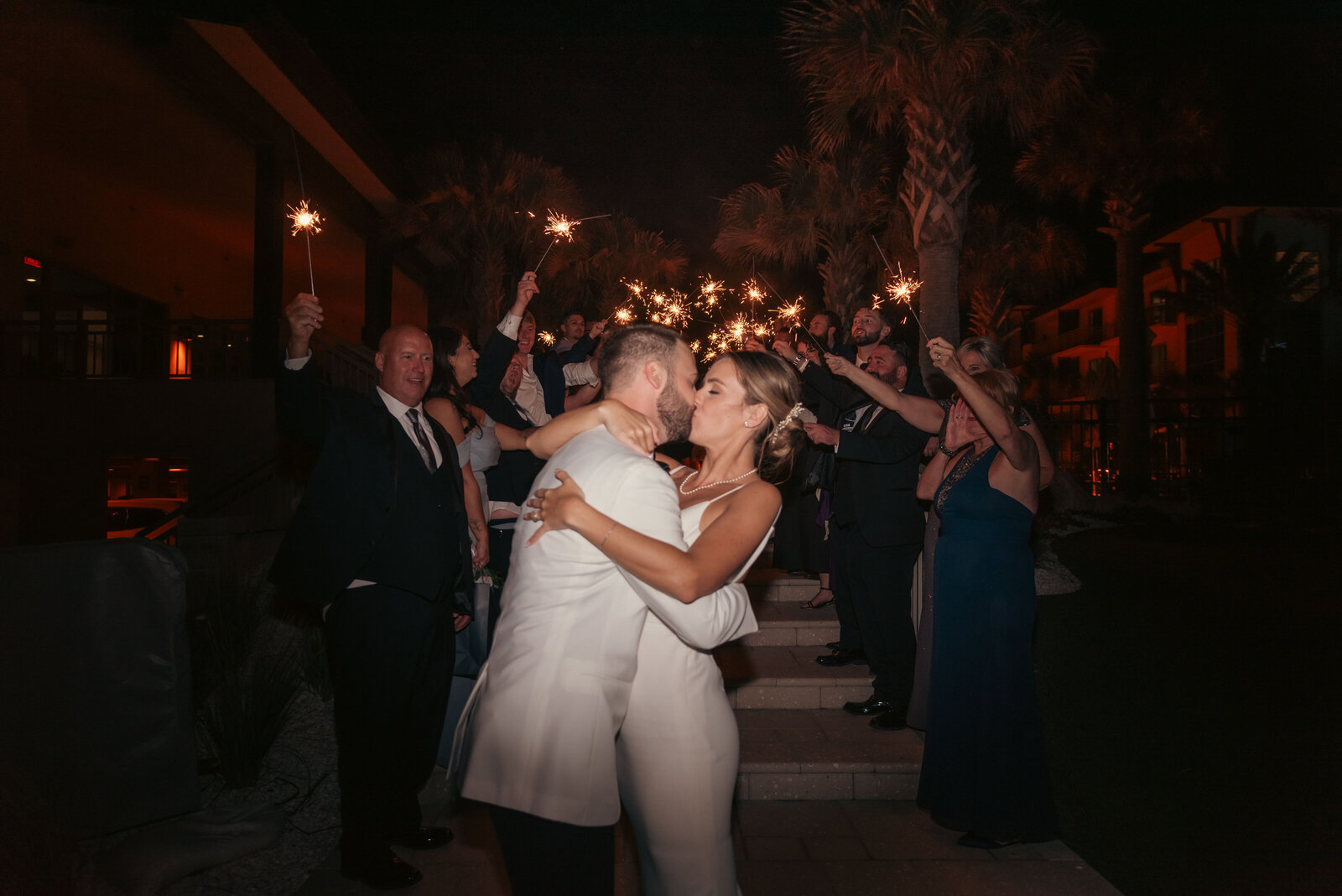 Embassy Suites St Augustine Beach wedding Wedding photos by Chabeli Woolsey Black Tie and Co-54