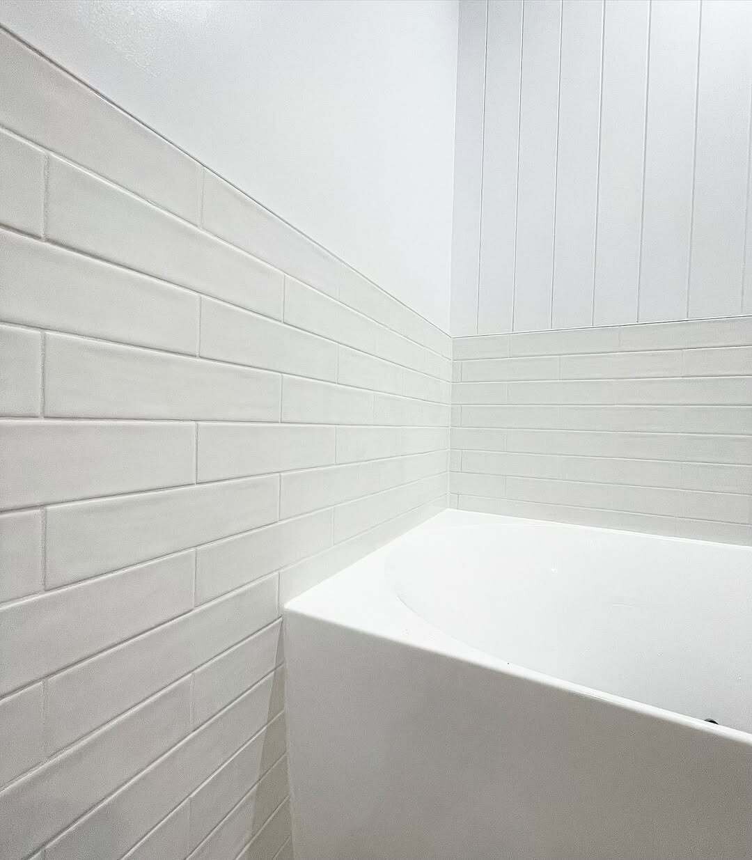Tiled bathroom renovation by AR Construction in South West VIC