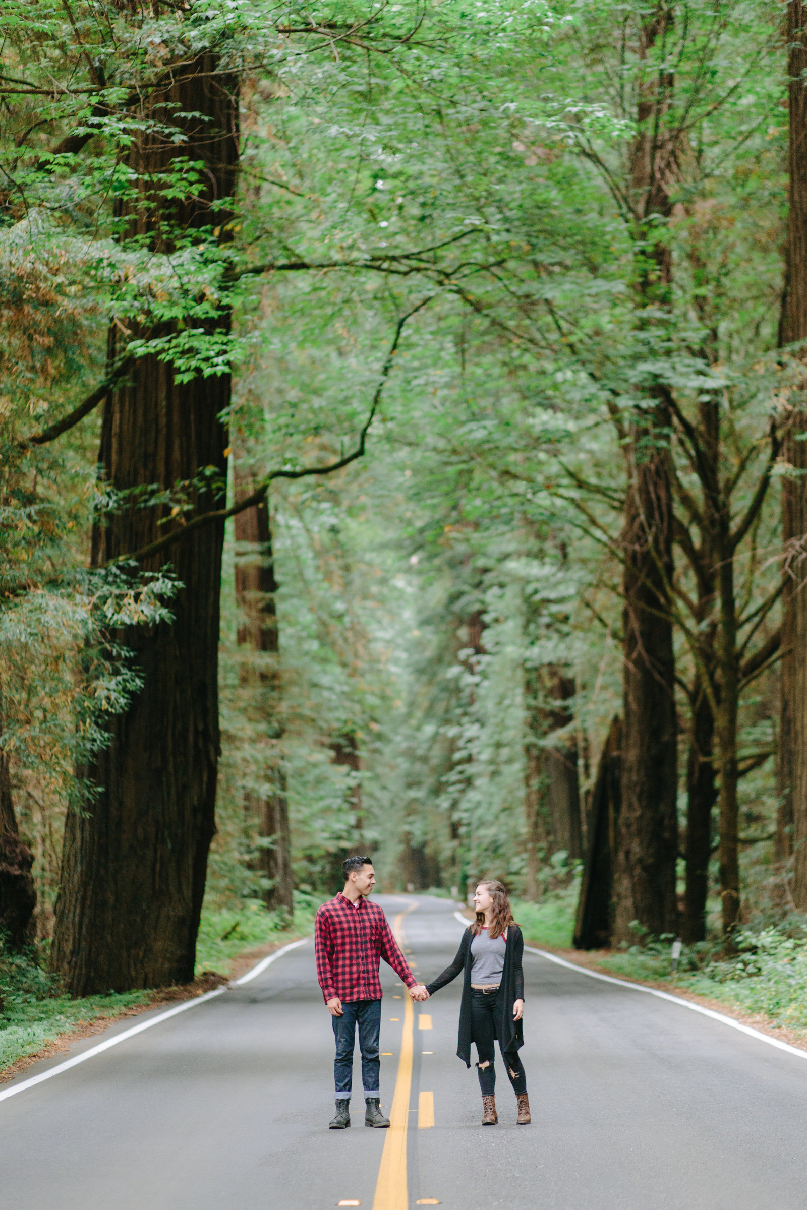 Redwood National Park Avenue of the Giants Engagement Session -7557