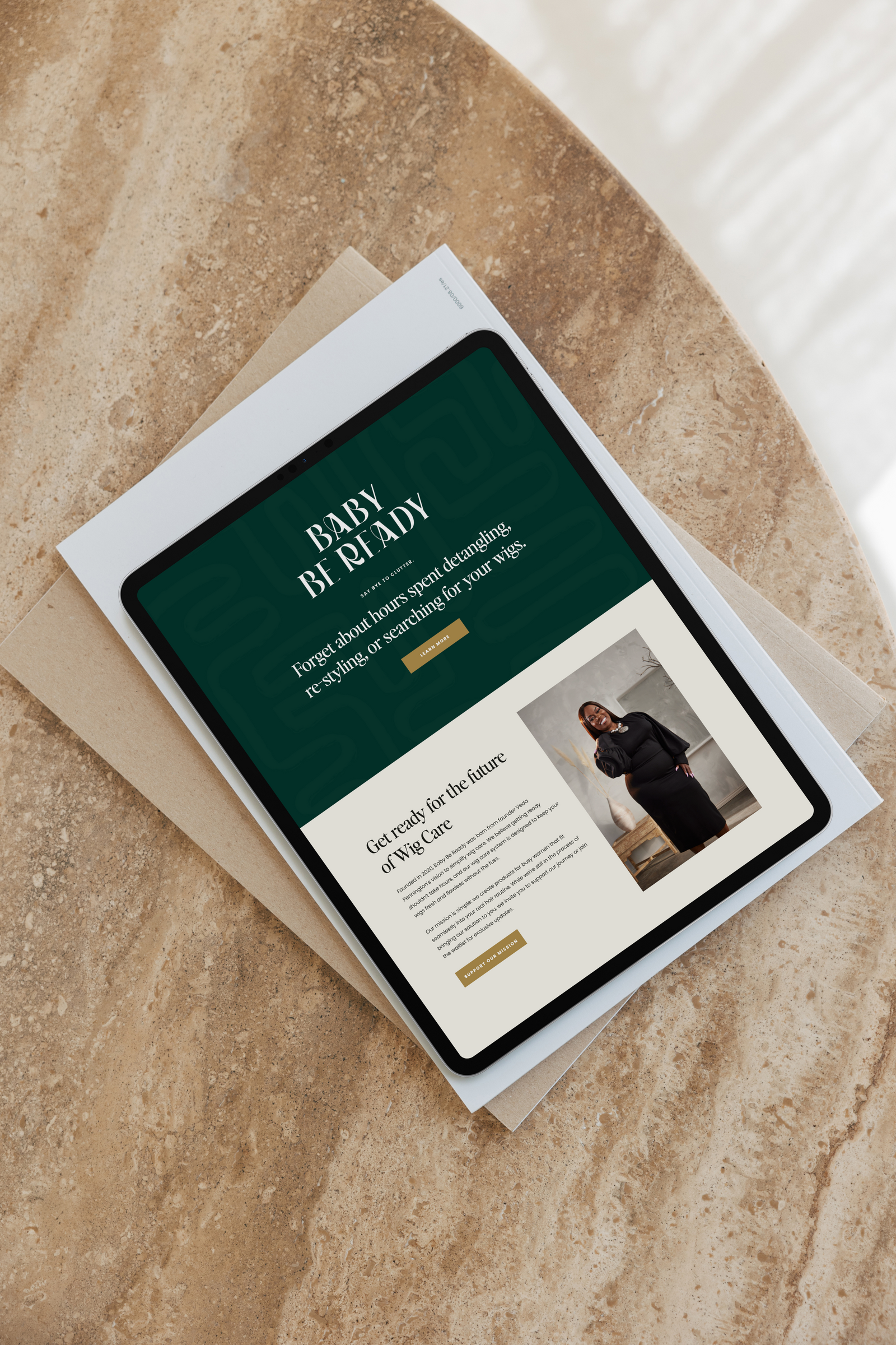 beauty brand mockup