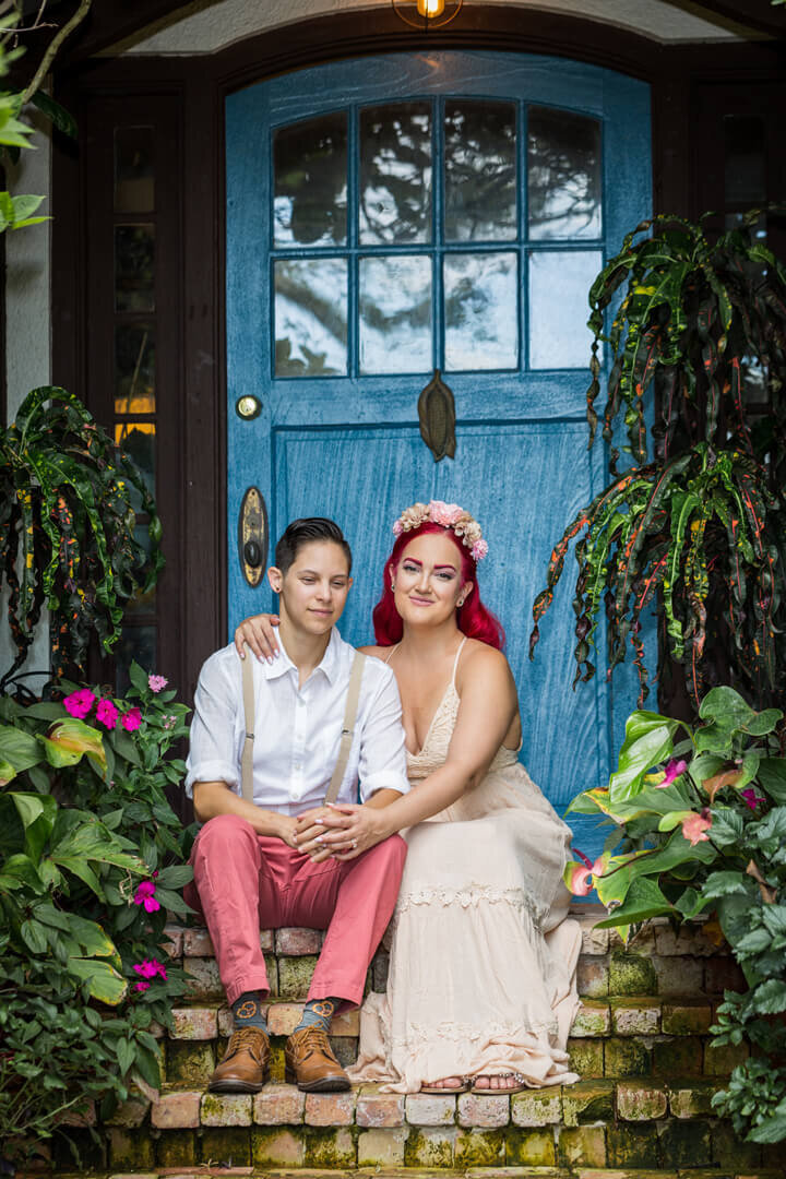 Walton House Same Sex Engagement Session In South Florida | By Award Winning Miami Wedding Photographer Antonio of White House Wedding Photography