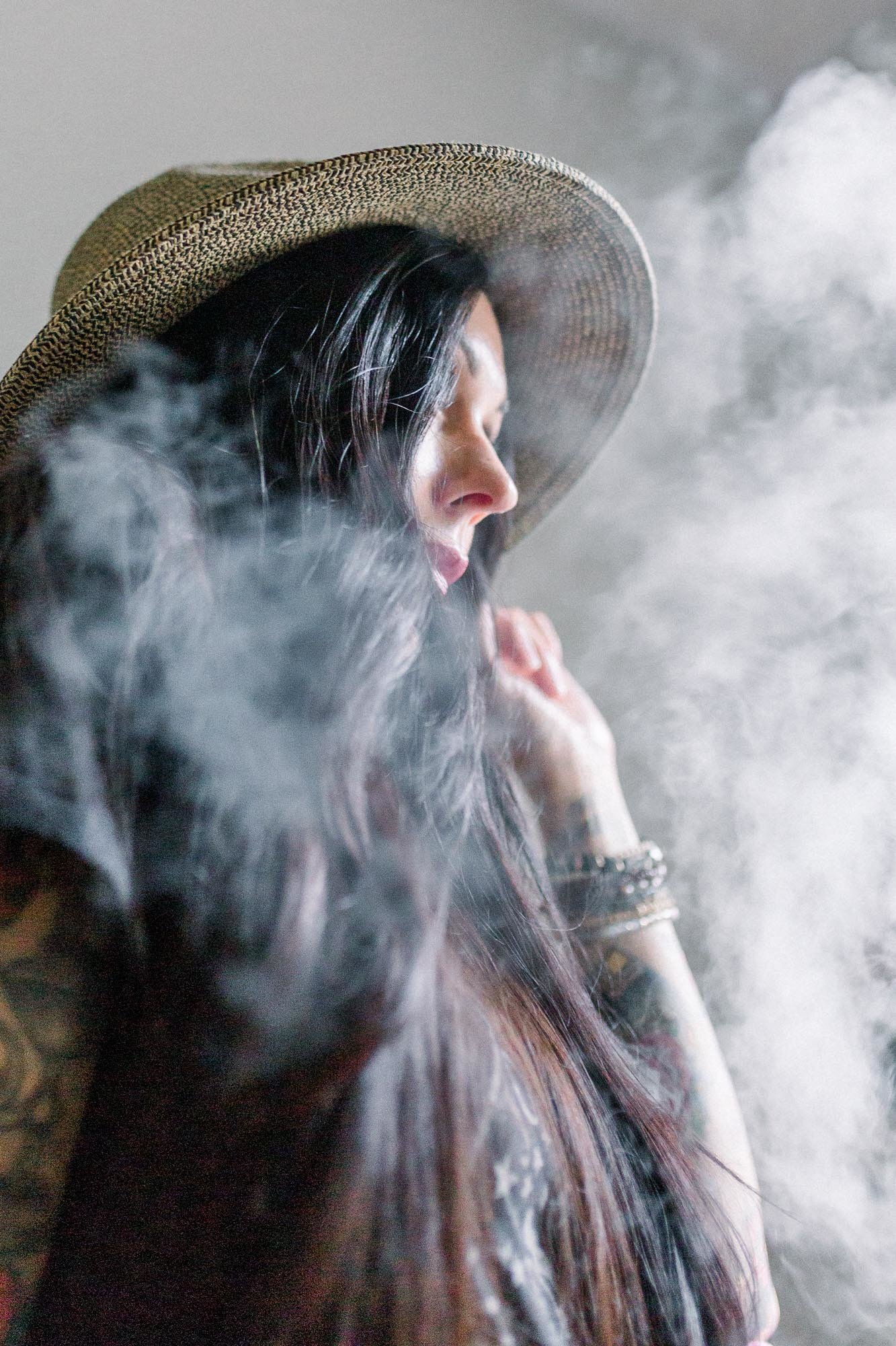 Smokey and artistic shot captured by Staci Addison Photography