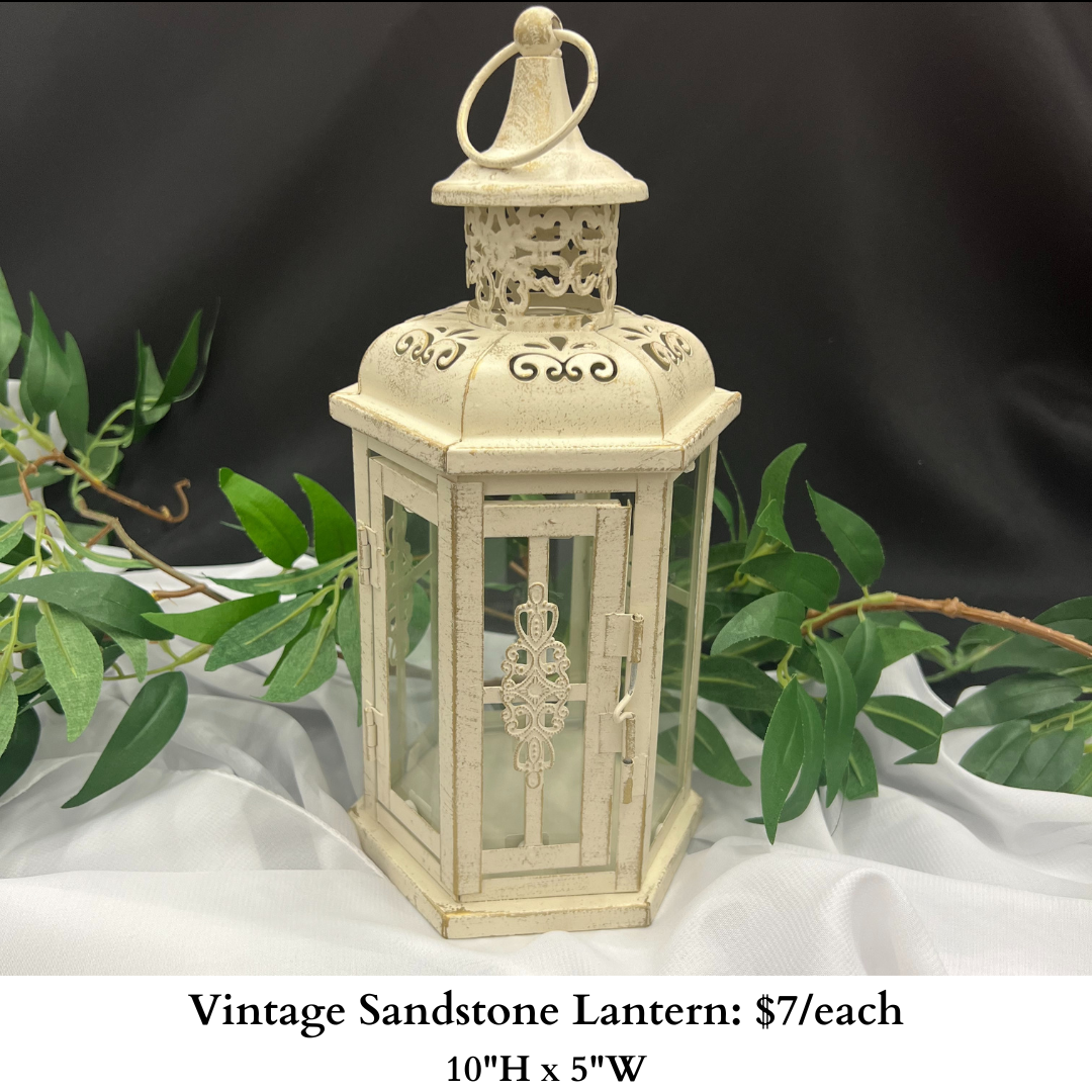 Vintage Sandstone Lantern-1018