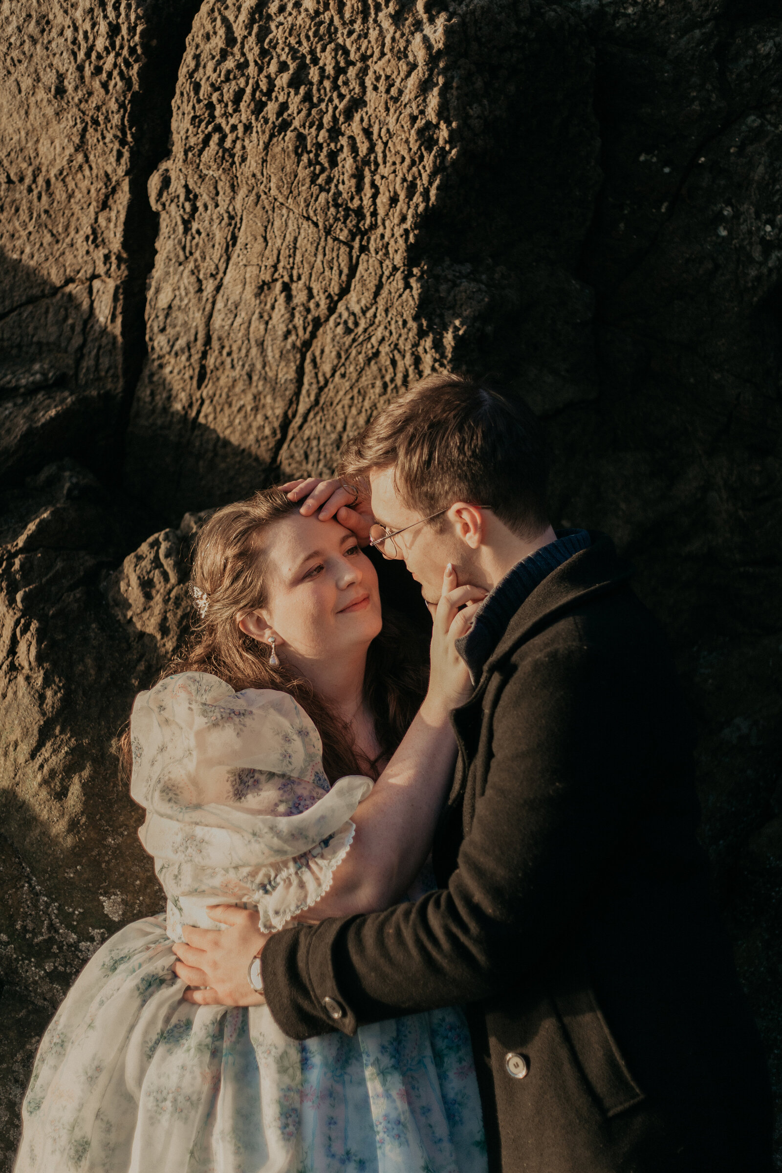 Whimsical Oregon Coast Engagement Shoot-38
