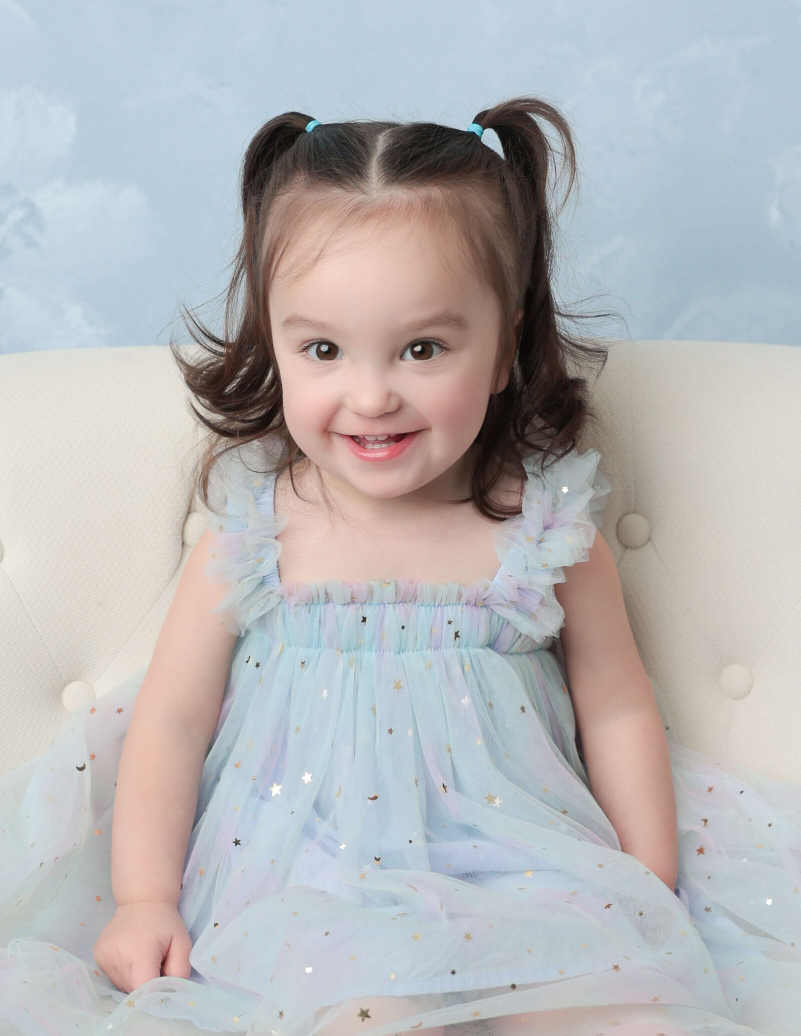 Adorable smiley two year old at our studio in Rochester, Ny.
