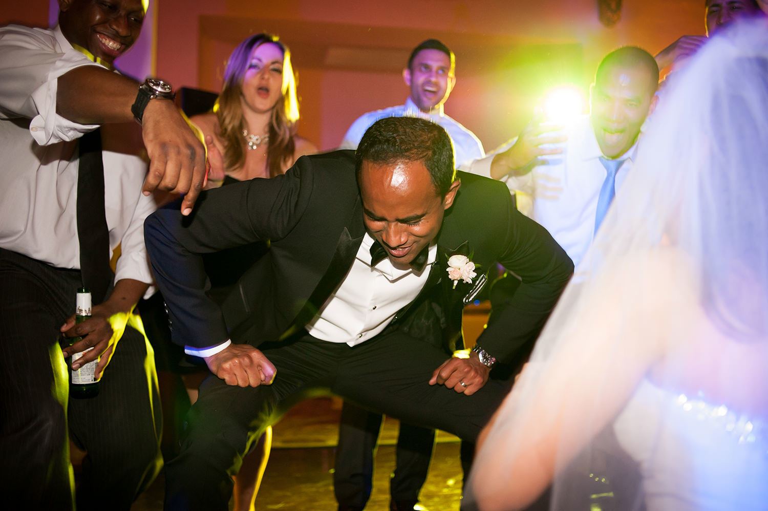 don room groom dancing