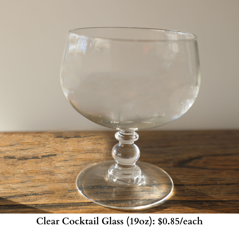 Clear Cocktail Glass (19oz)-1065