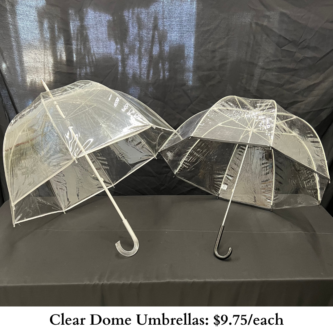 Clear Dome Umbrella-659