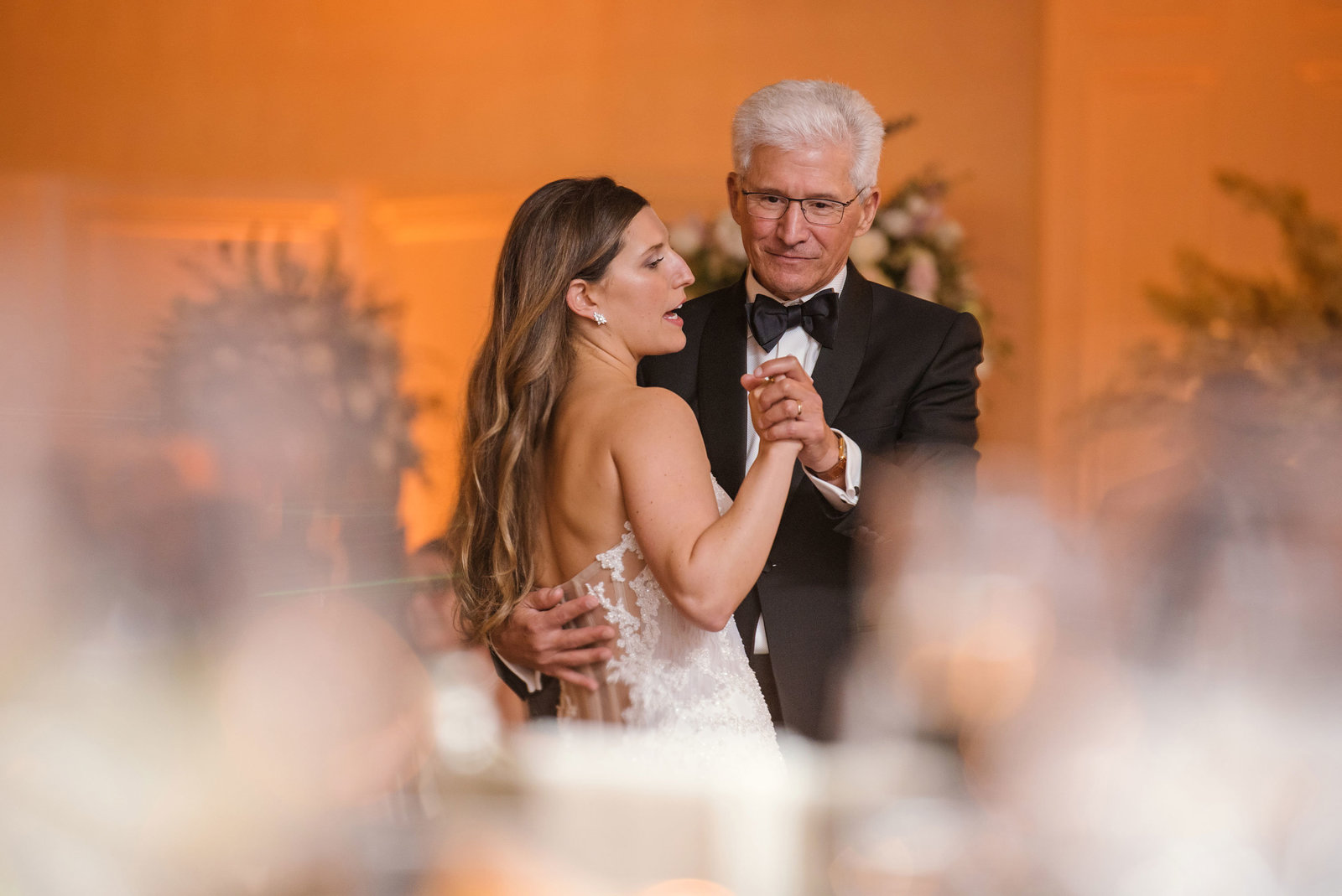 bride and father dancing at Glen Head Country Club