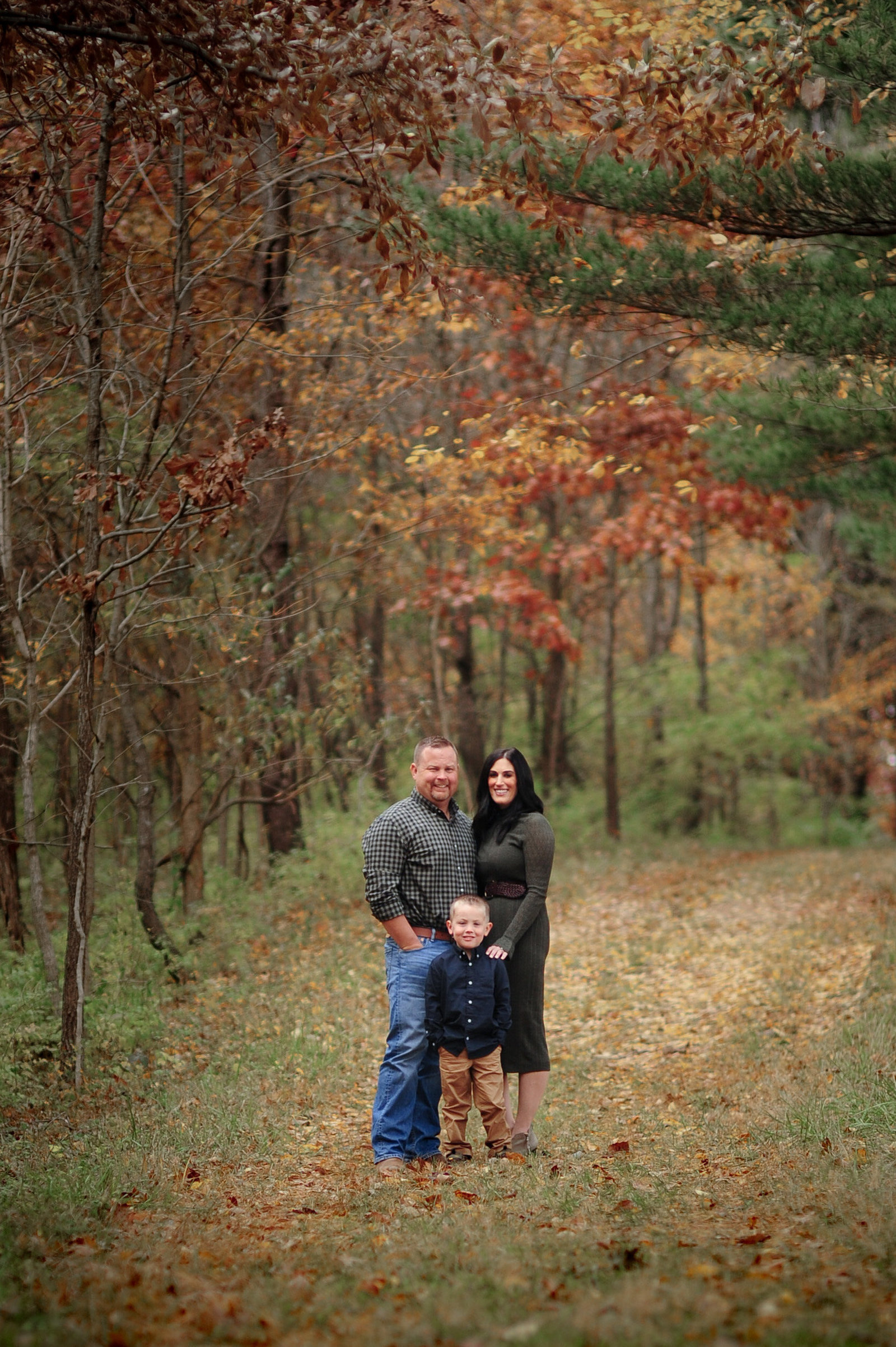 Fall family portraits at Rock Springs