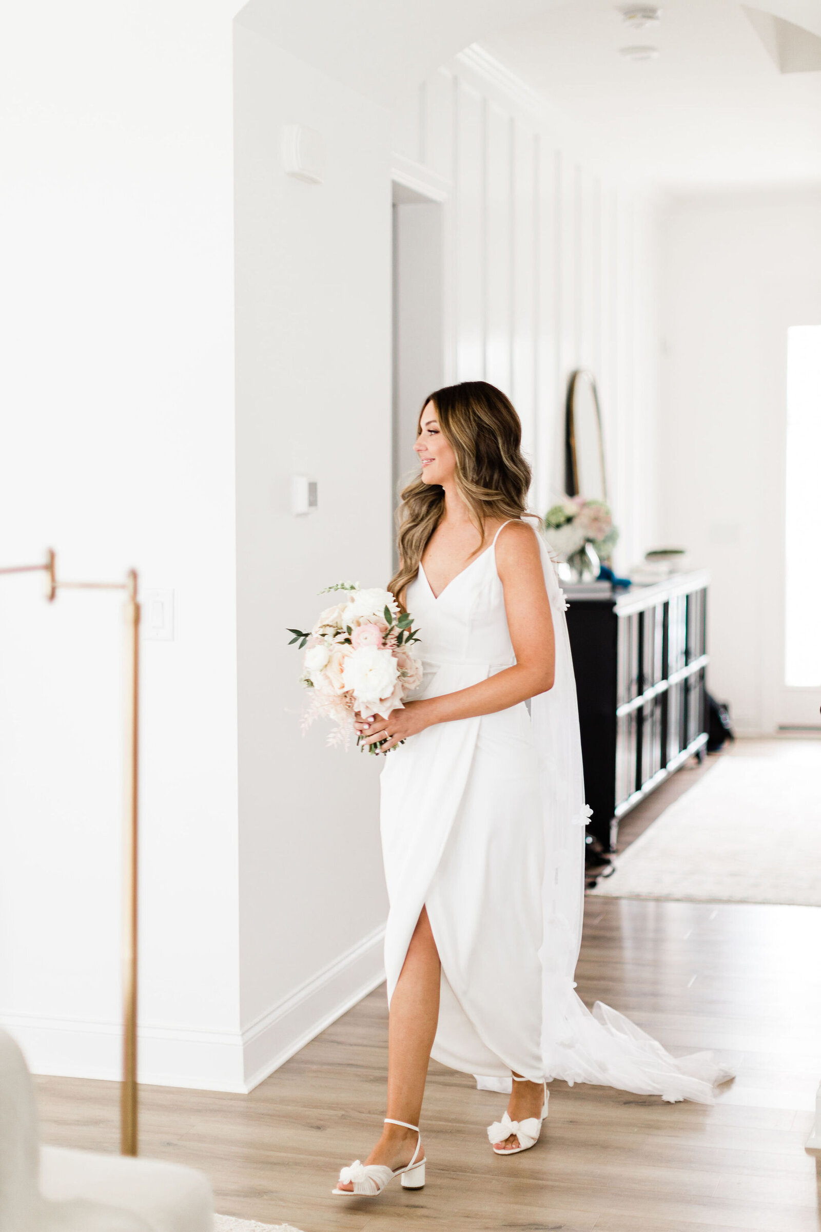 Bride Getting Ready for her Wedding | Raleigh NC | The Axtells Photo and Film