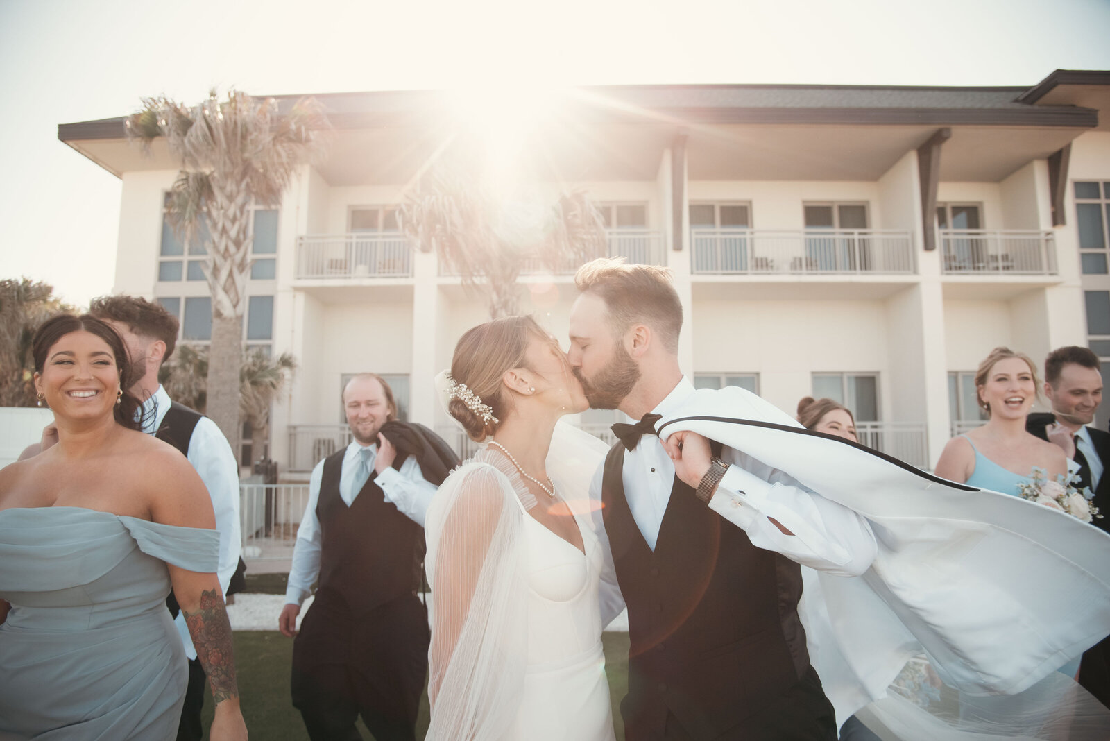 Embassy Suites St Augustine Beach wedding Wedding photos by Chabeli Woolsey Black Tie and Co-82