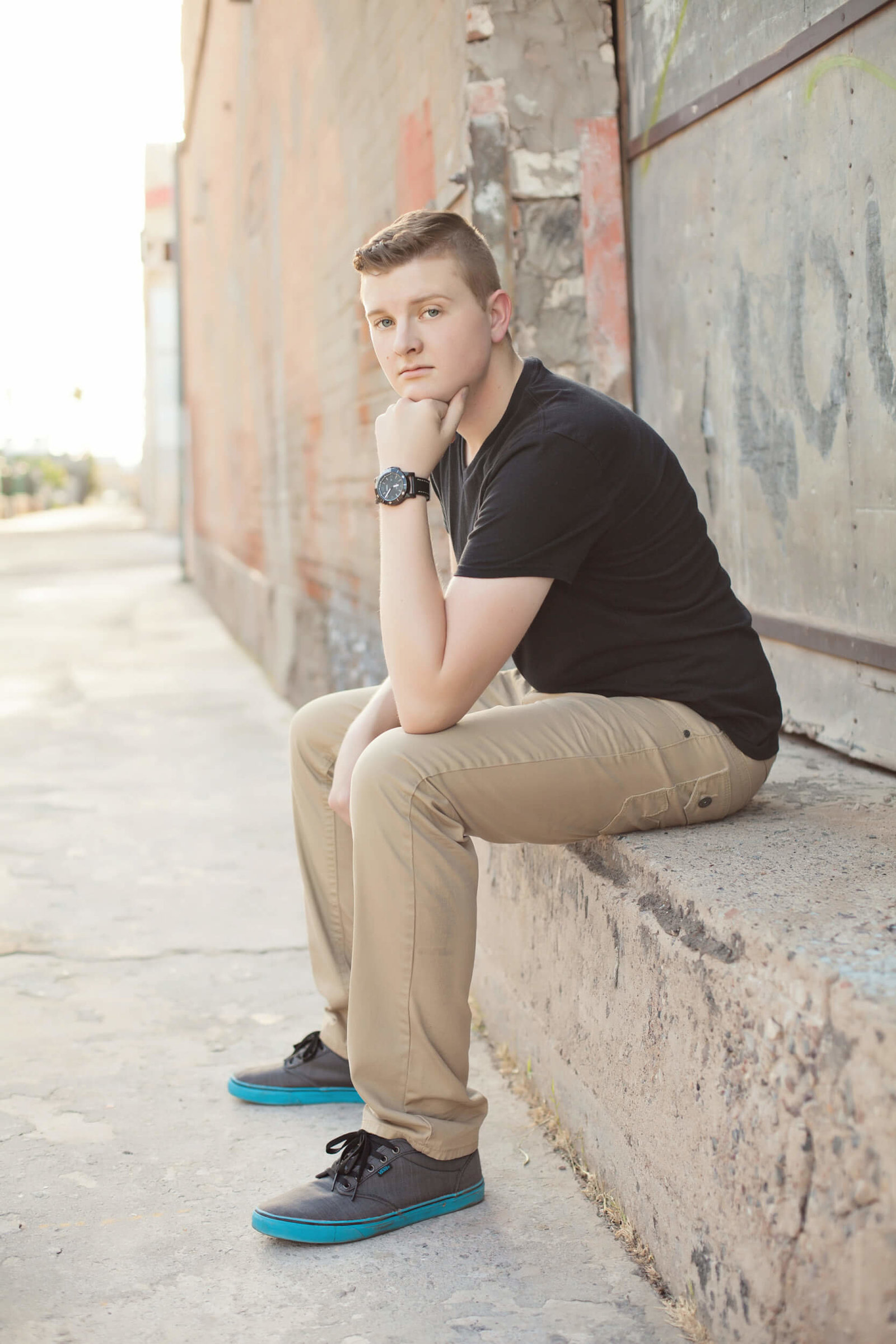 arizona urban senior portraits