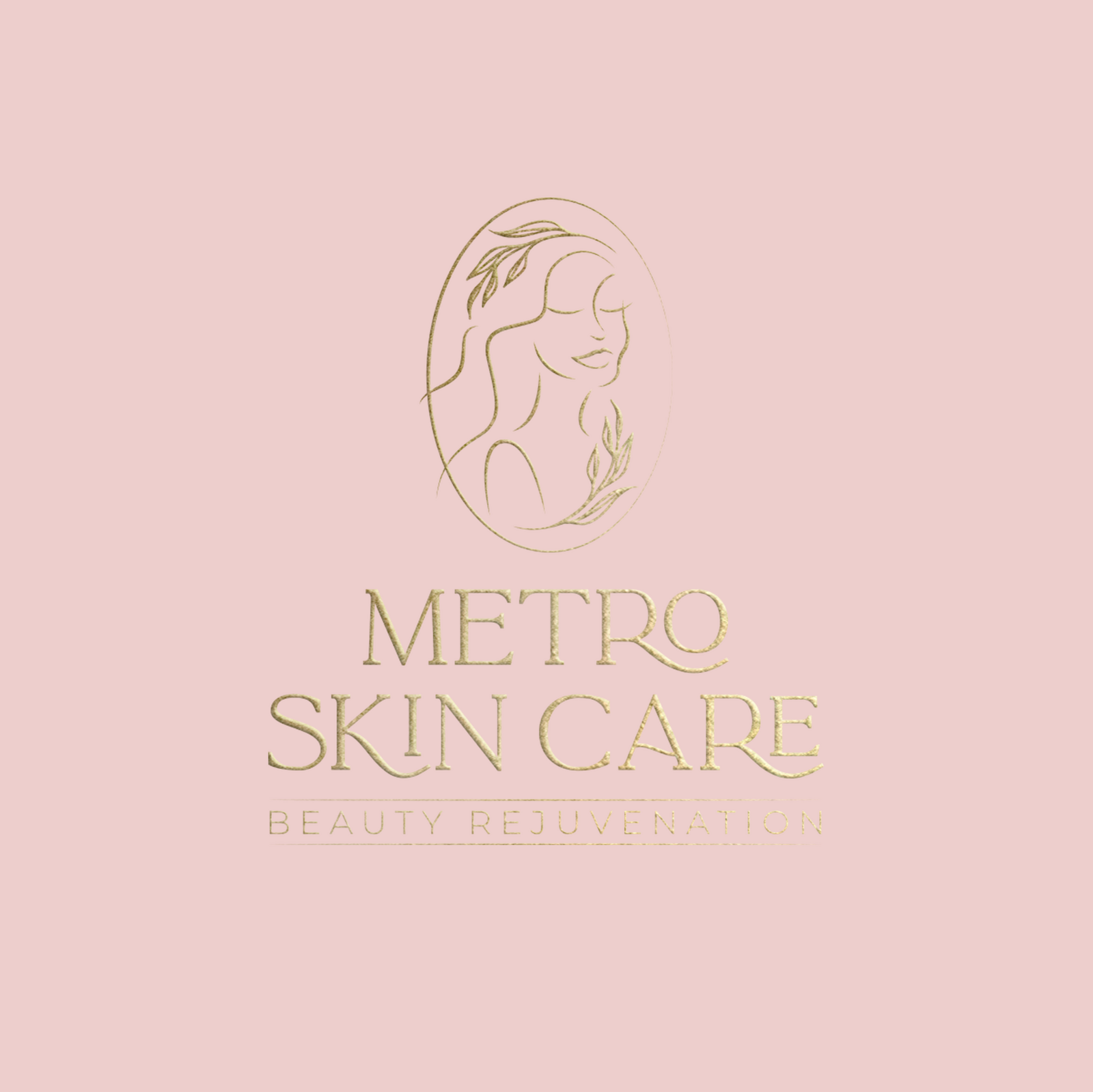 Olga Logo MockUp Blue and Gold Metro Skin Care 4