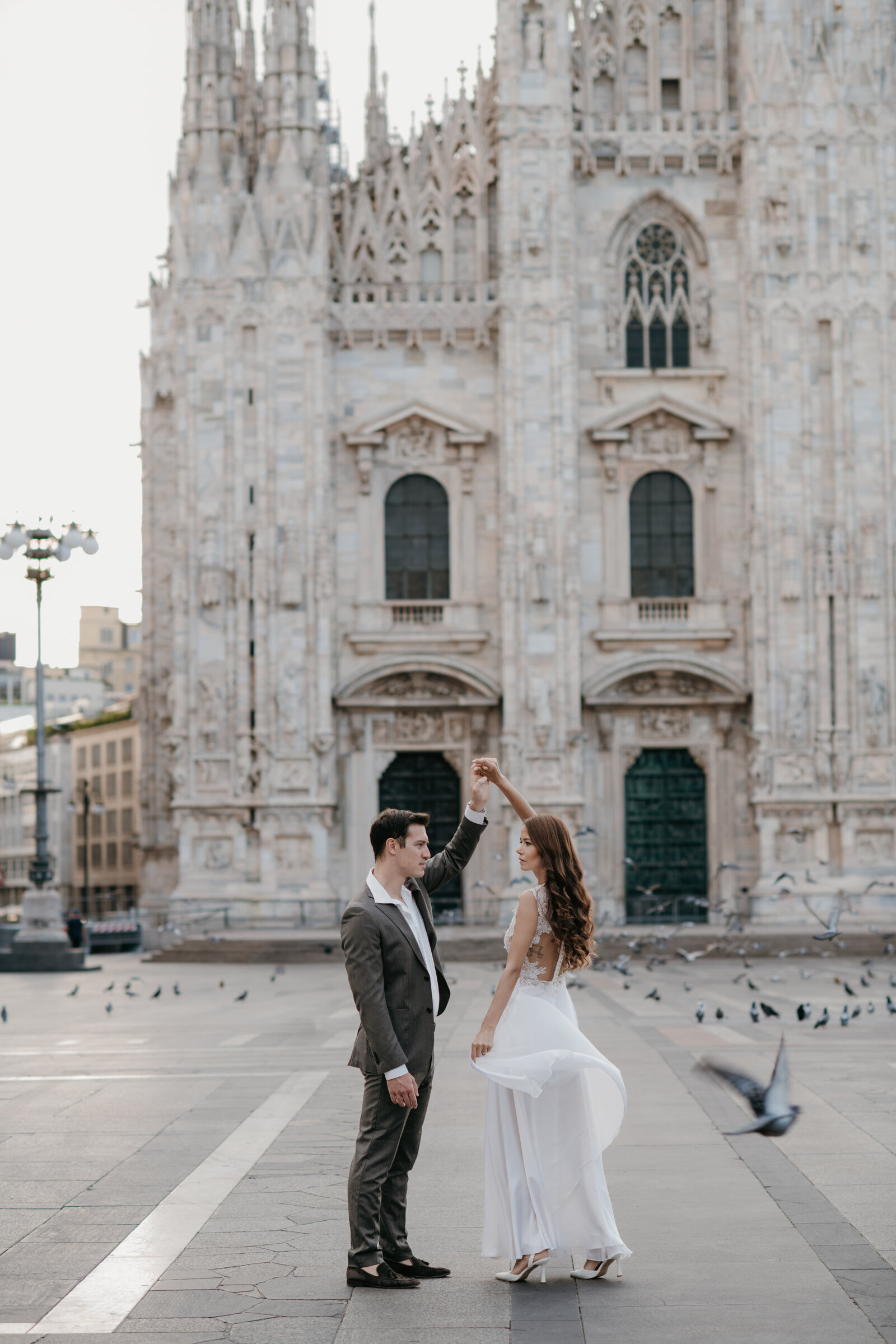 DUOMO MILAN ITALY WEDDING EDITORIAL-19