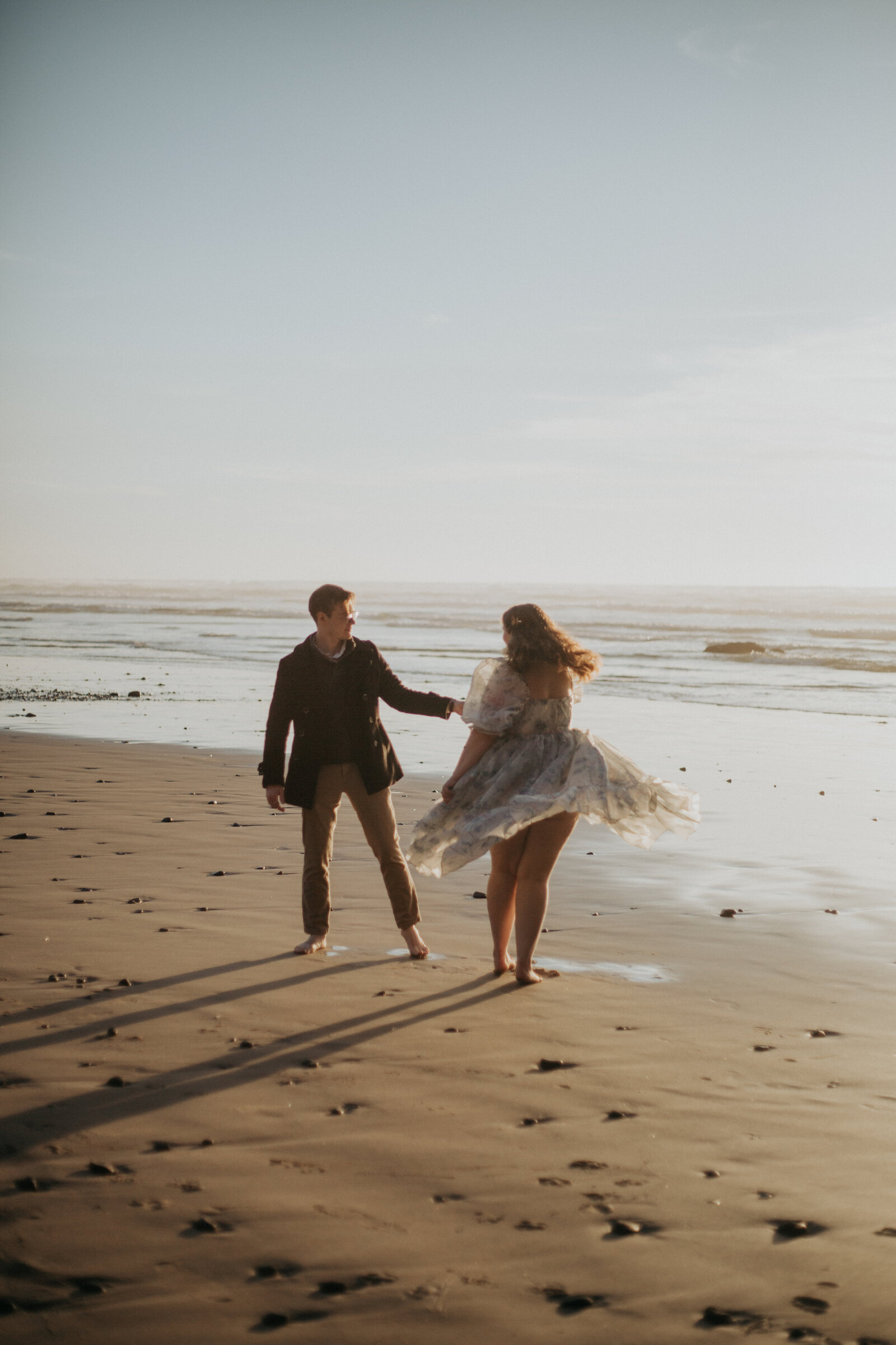 Whimsical Oregon Coast Engagement Shoot-36