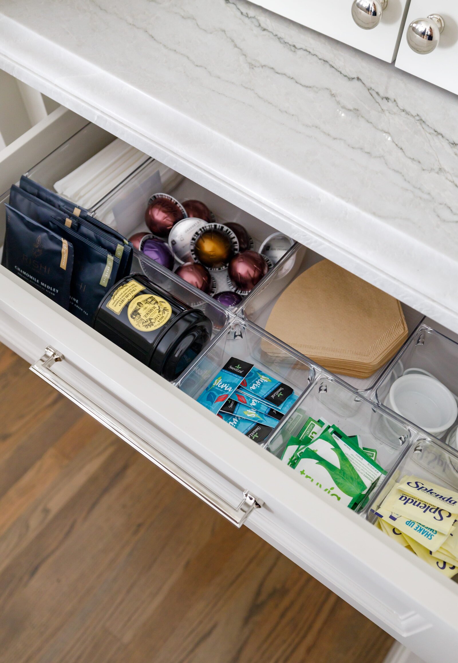 vision and hammer organizing coffee drawer