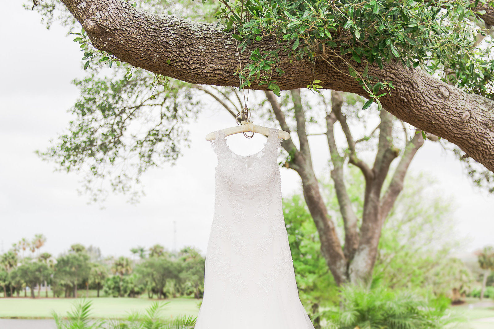 Rustic Wedding Gown - Myacoo Country Club Wedding - Palm Beach Wedding Photography by Palm Beach Photography, Inc.