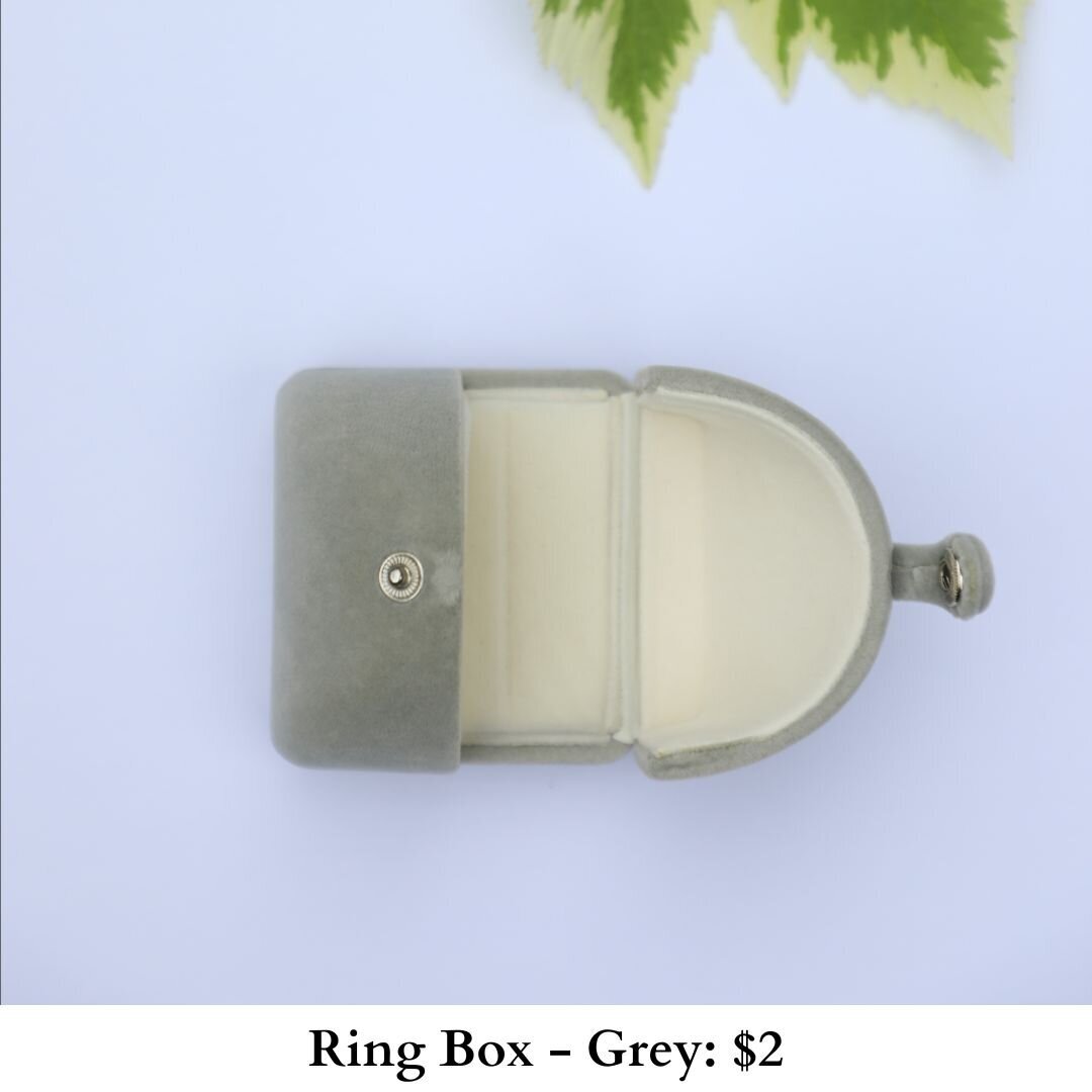 Ring Box-Grey-726