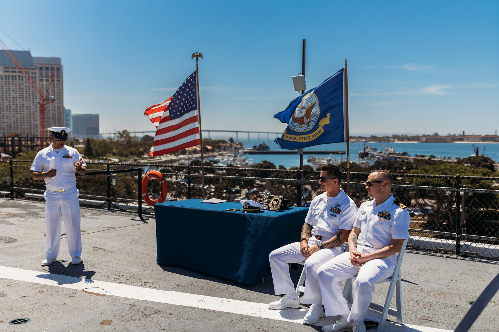 Beauty Gazer Imagery - Military Commissioning Cermony - USS Midway- San Diego-3