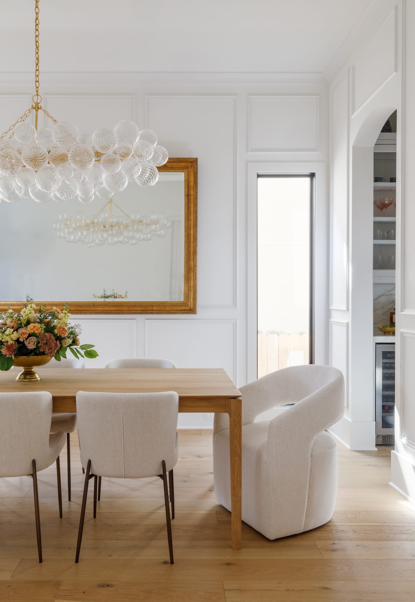 vision and hammer dining room table and large picture frame