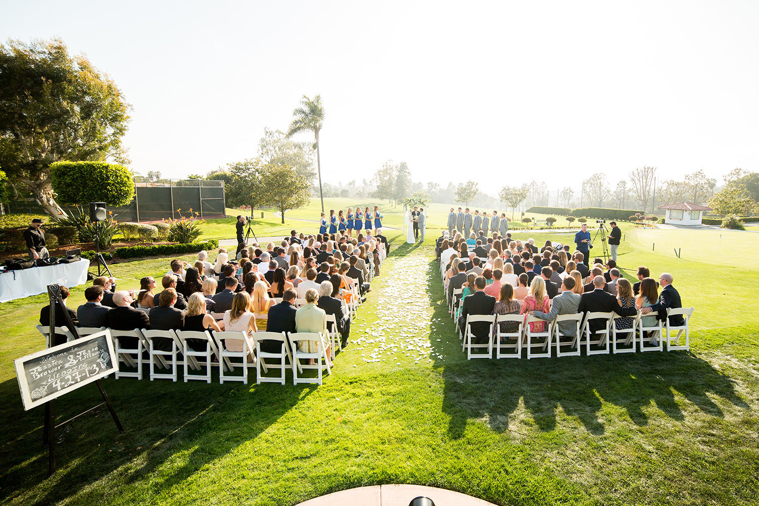 overview of ceremony space