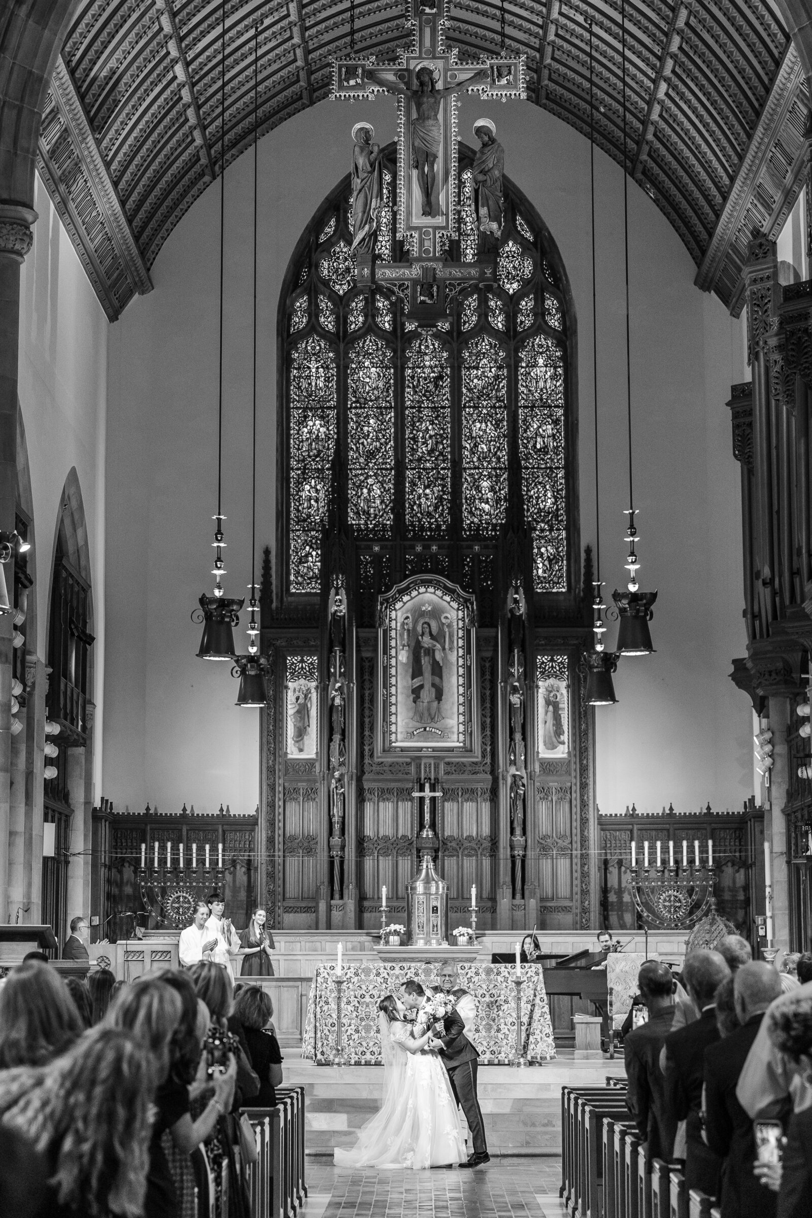 Cincinnati OH Wedding Photography _ Shelby Street Studios _ St. Marys Hyde Park _ Catholic Ceremony