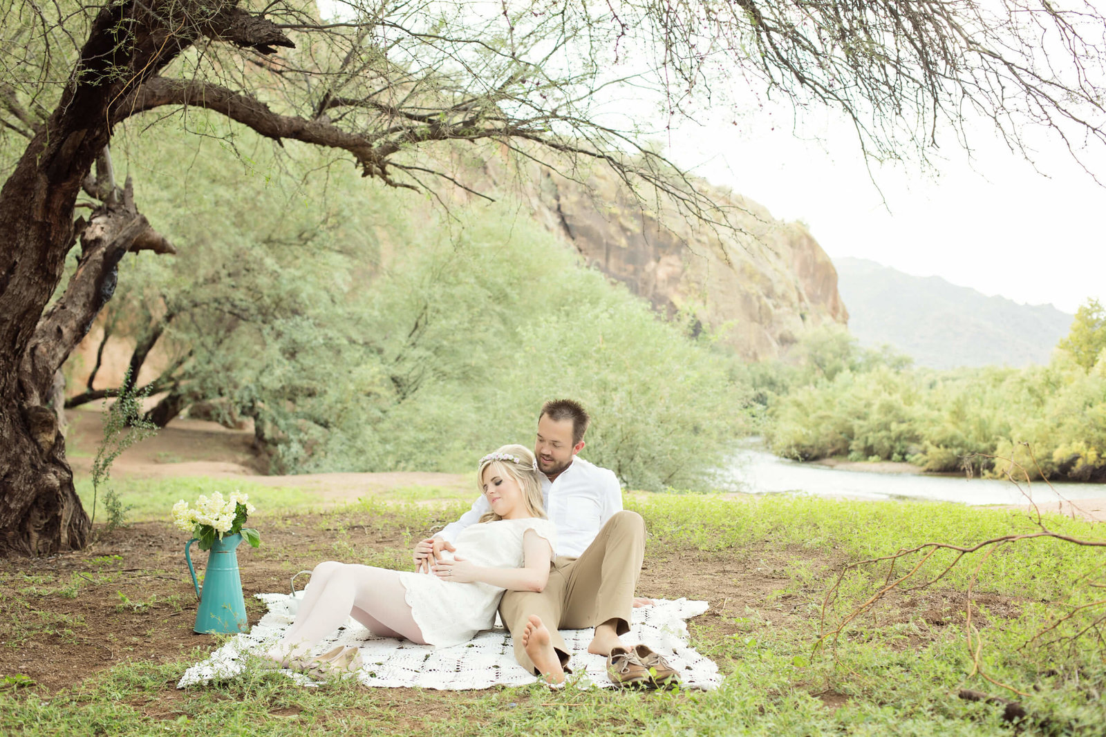 salt river maternity session