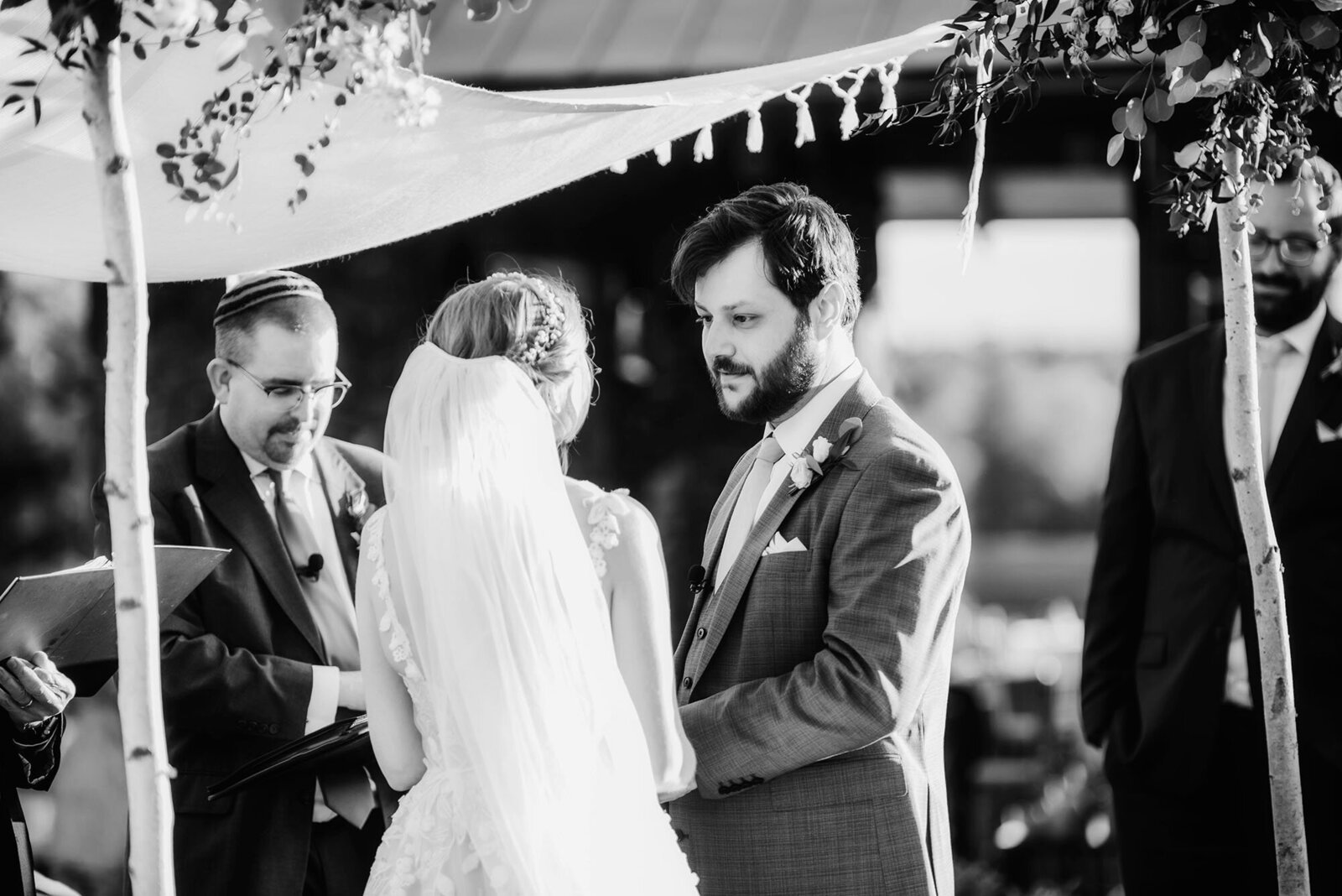 Micro Wedding Ceremony at Grove Park Inn in Asheville, NC.