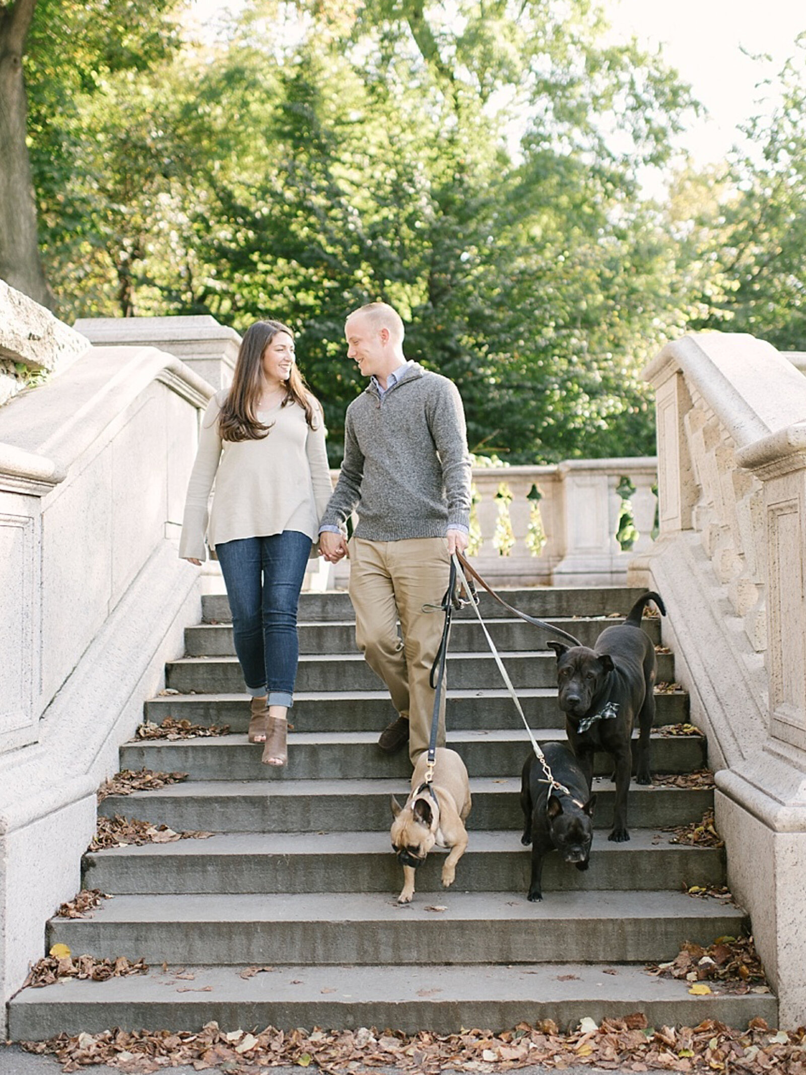 Upper West Side Engagement, NYC Engagement Photos
