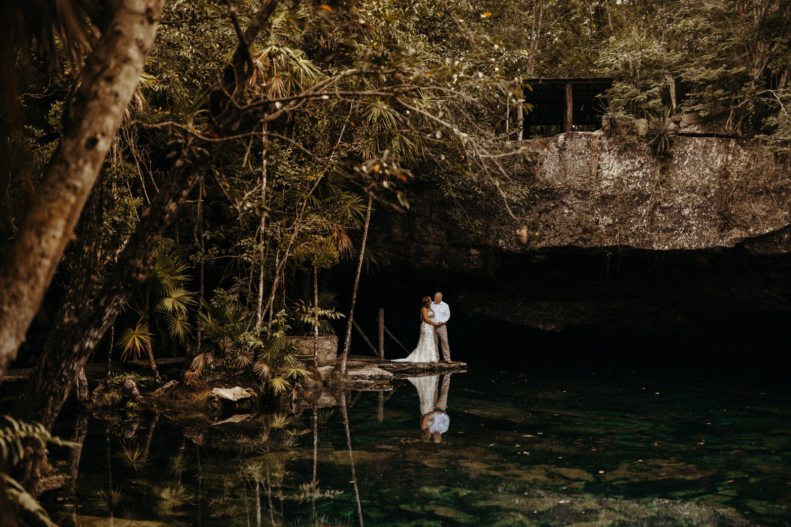Tulum Mexico Cenote Wedding Photographer