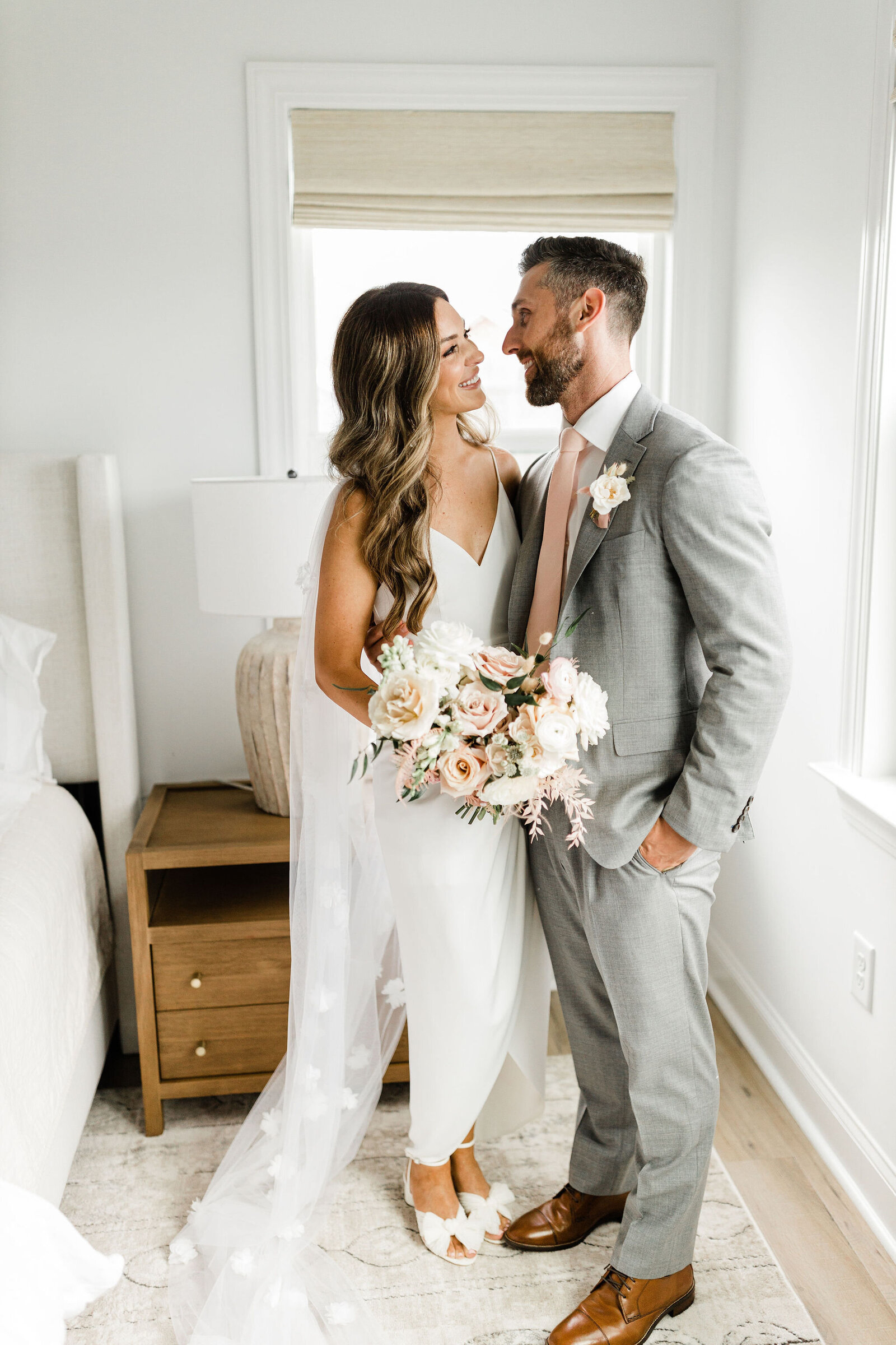 Formal Wedding Day Couples Photo | Raleigh NC | The Axtells Photo and Film