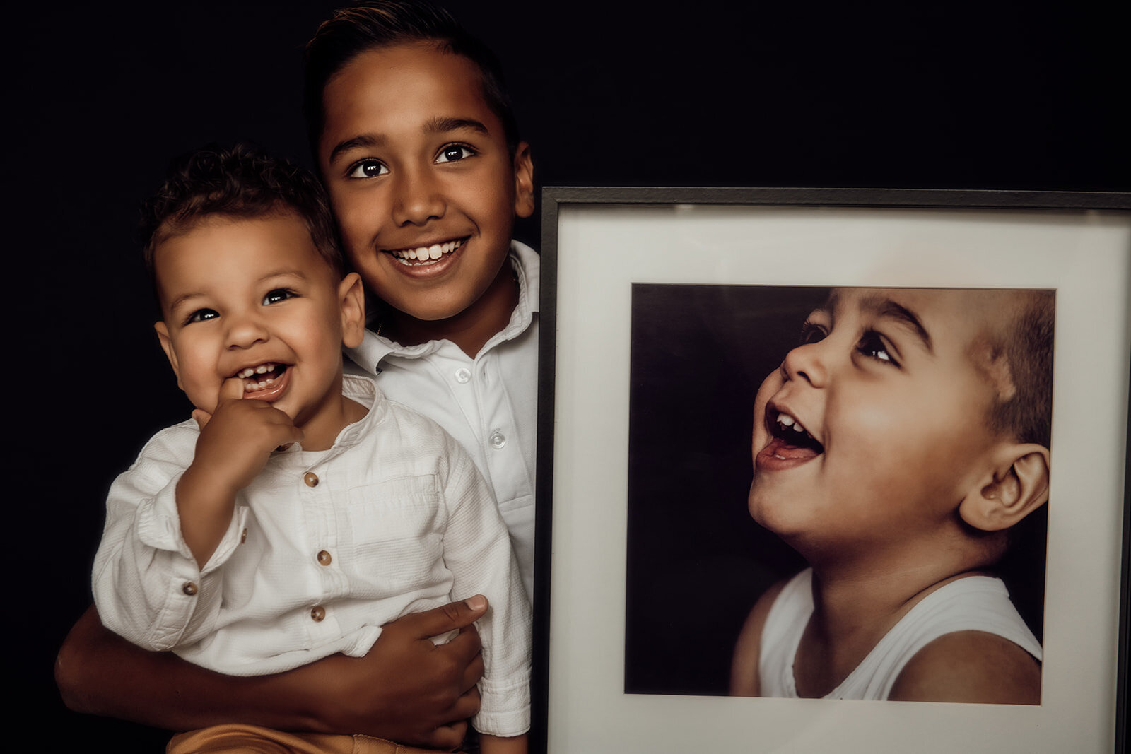 Liefdevol herinneringsportret gemaakt door fotograaf in Nissewaard