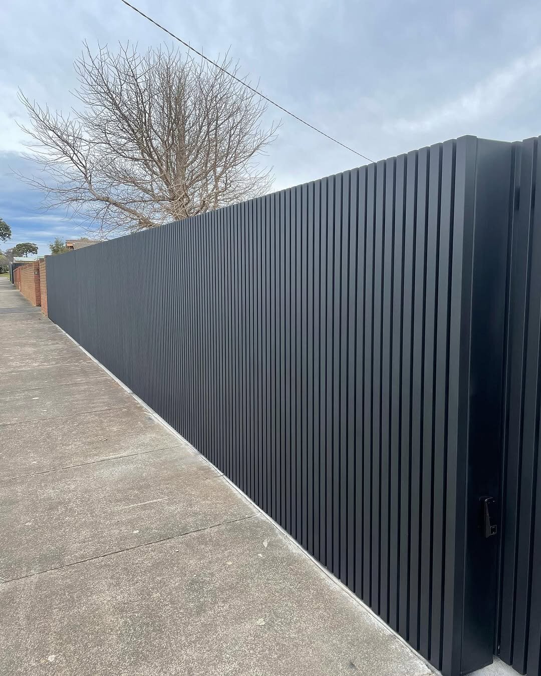 Finished fence installation by AR Construction in Warrnambool