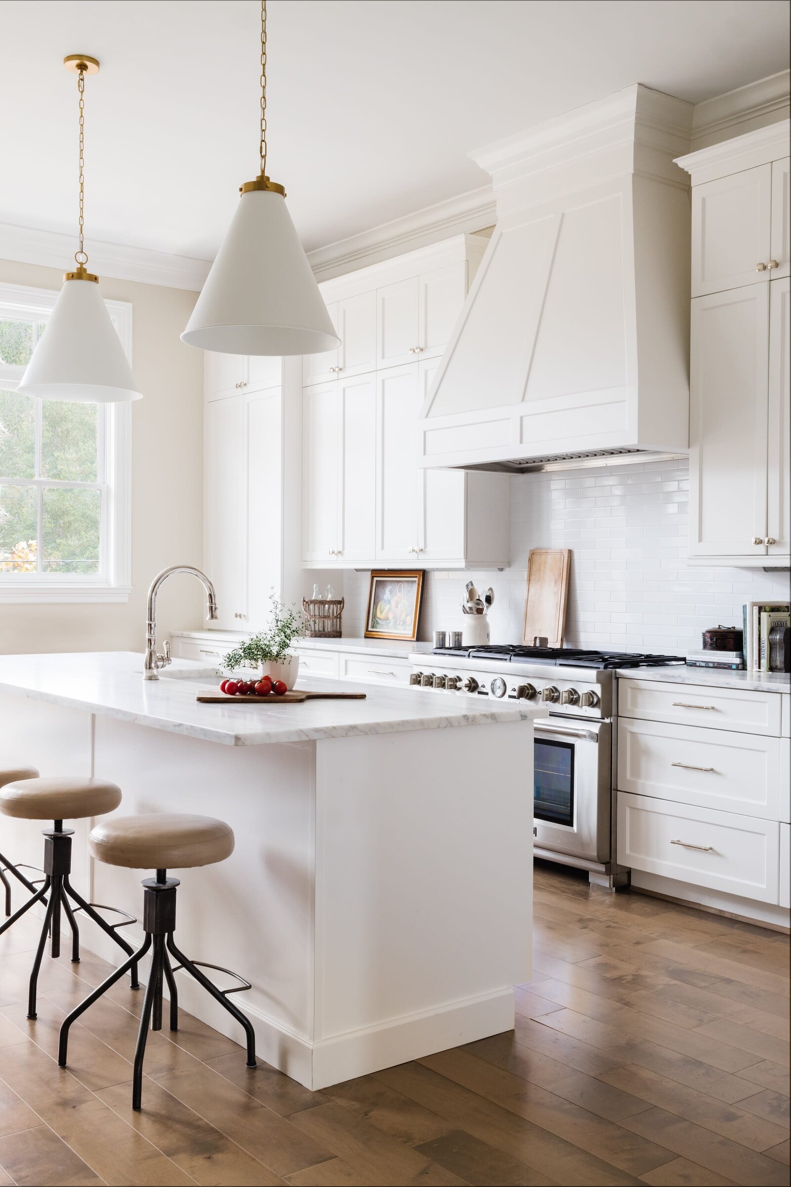 vision and hammer kitchen with wooden floors