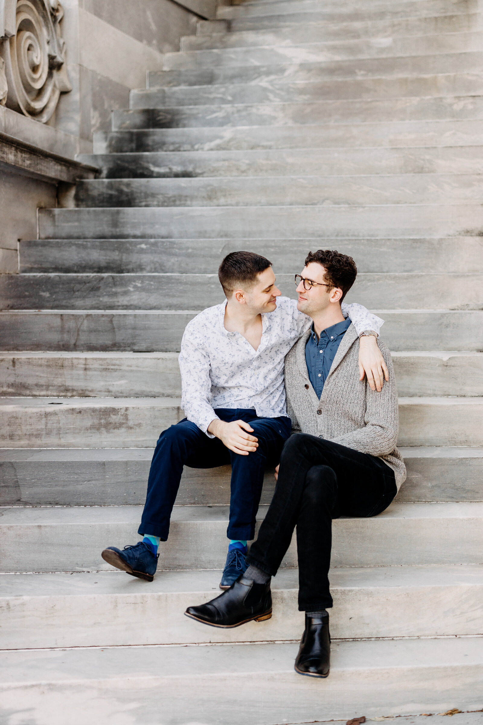 gay couple in old city