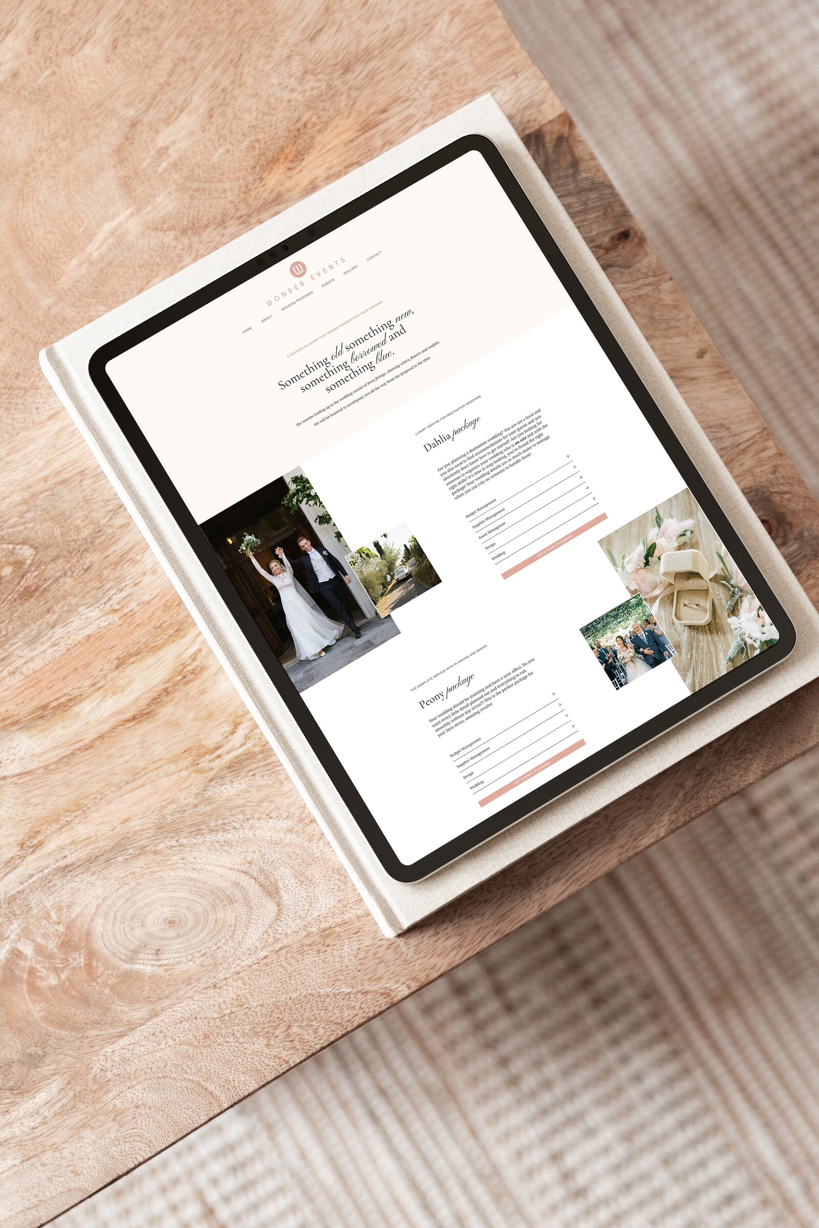 a Wedding Planner Website Designer - I Do Design Studio