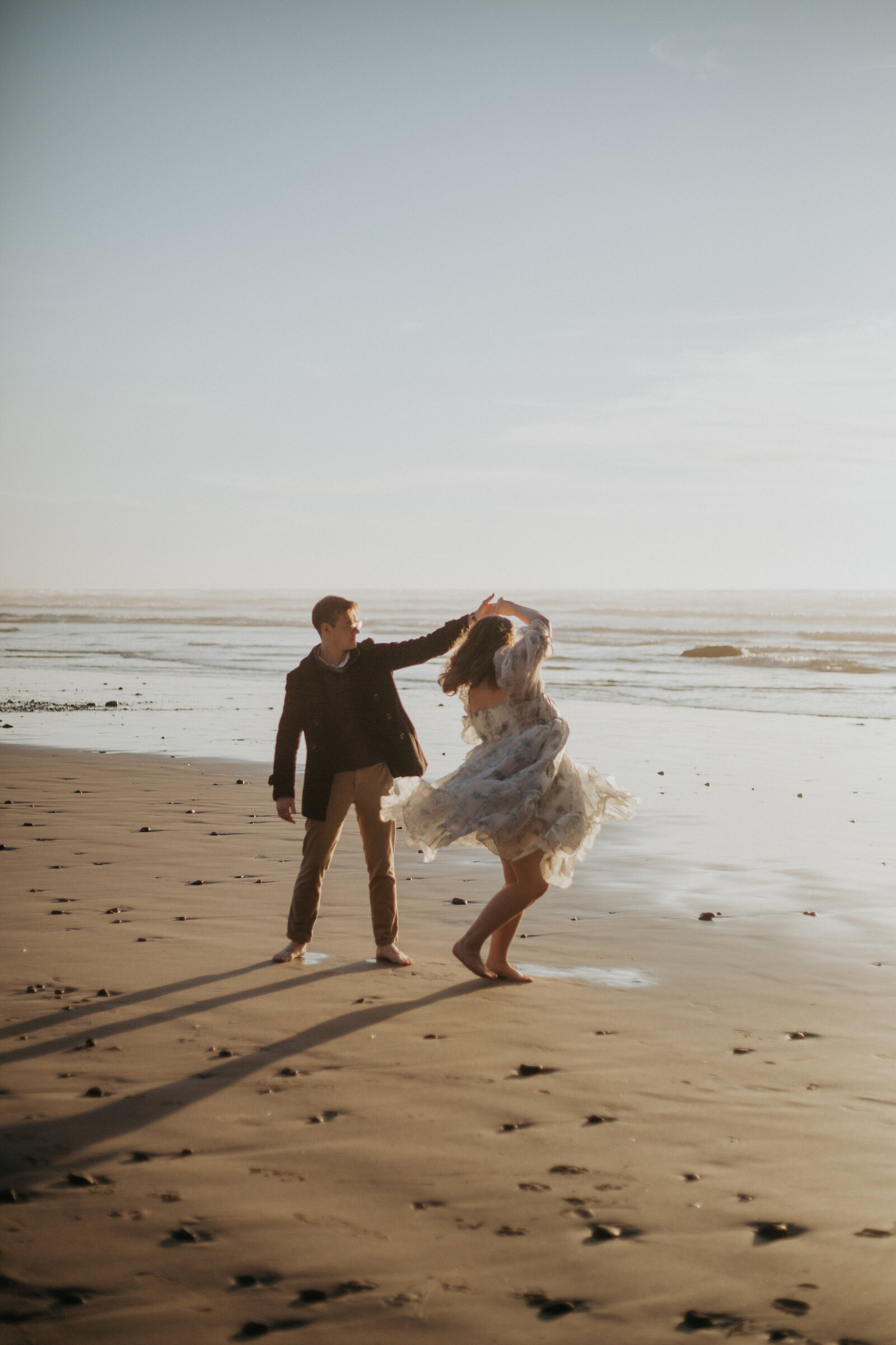 Whimsical Oregon Coast Engagement Shoot-35