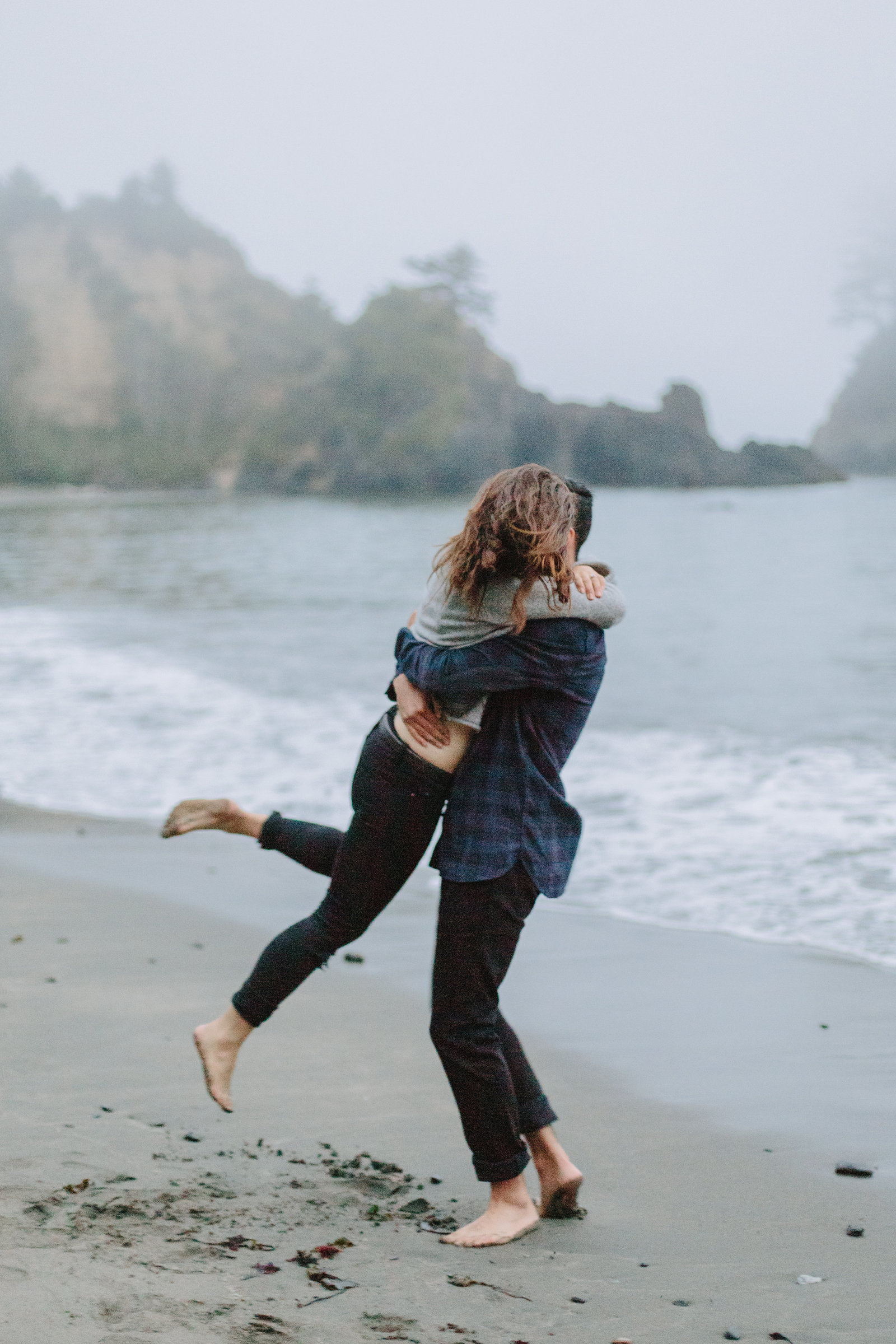 Redwood National Park Avenue of the Giants Engagement Session -7849