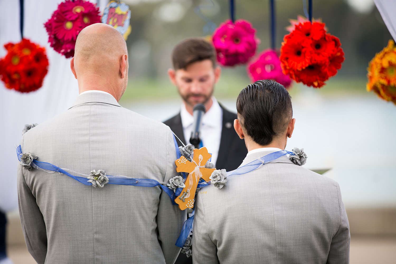 Rosary Cross | LGBT Wedding | Coronado
