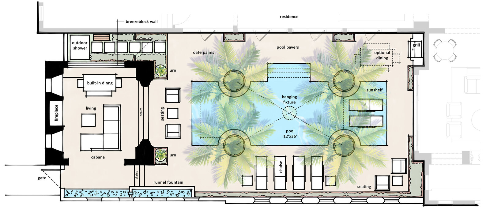 Kenessey Vallin Residence - Alys Beach - Schematic Design