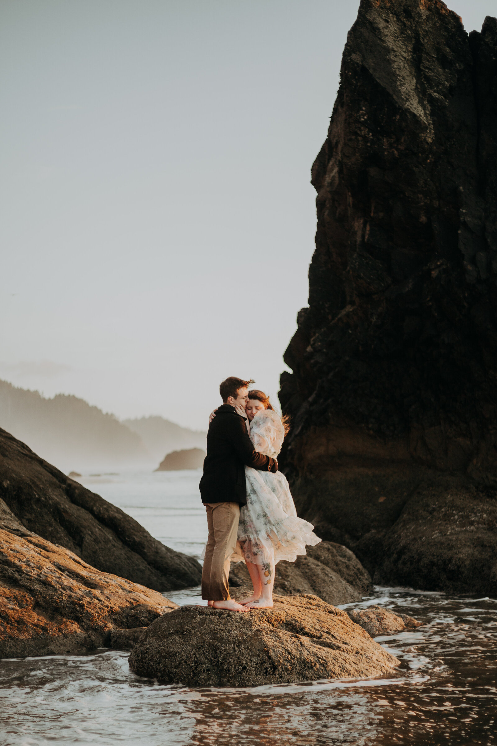 Whimsical Oregon Coast Engagement Shoot-58