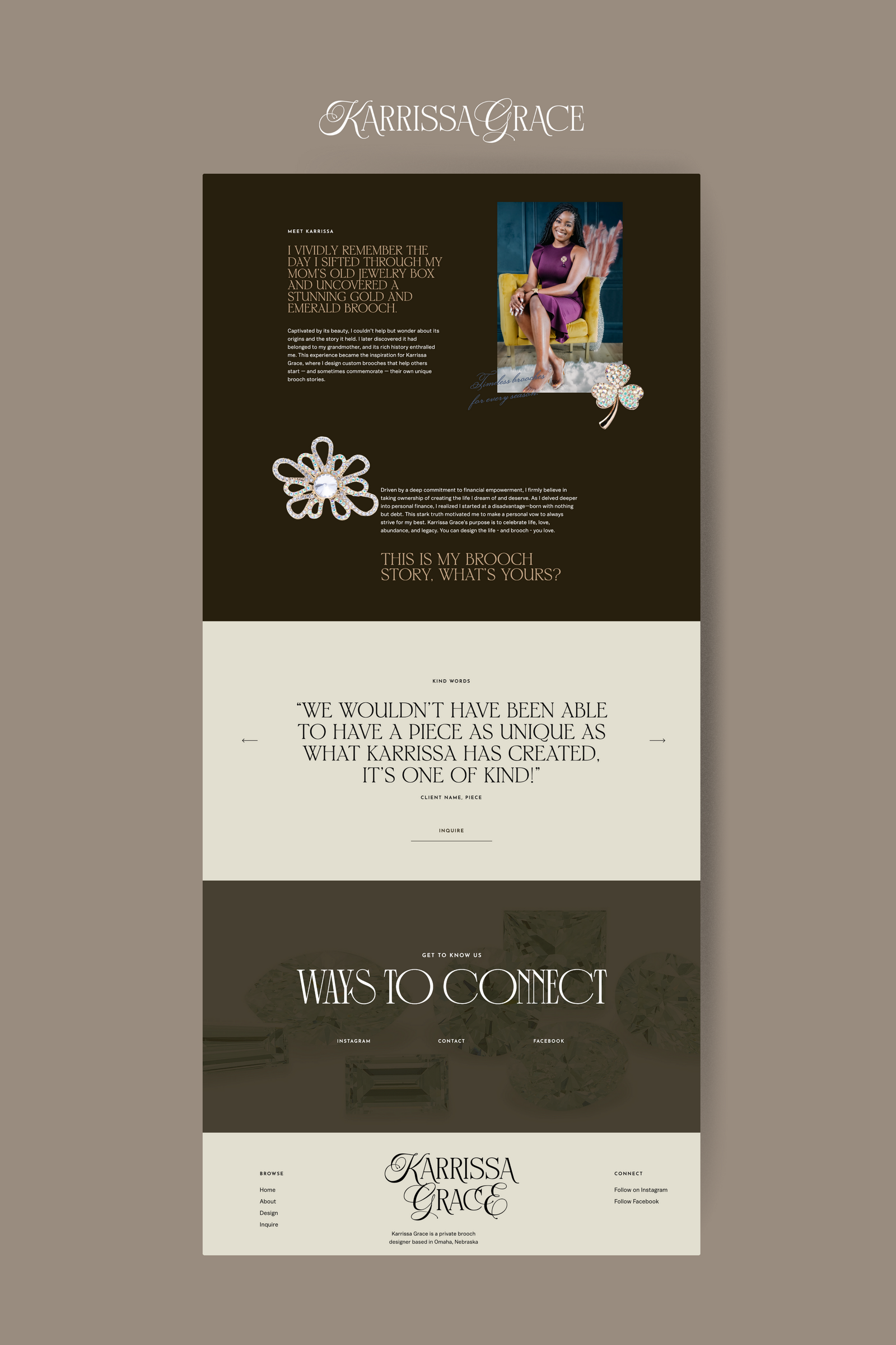 website design feminine