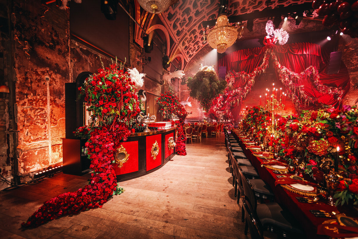 Fantasia II Gala Floral Masterclass at Battersea Arts Centre Planner by Bruce Russell Events6