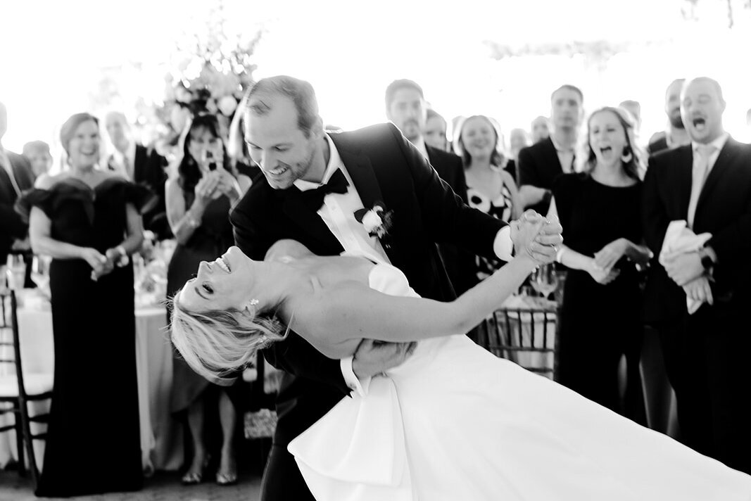 Bride and Groom Dancing at Cleveland Wedding