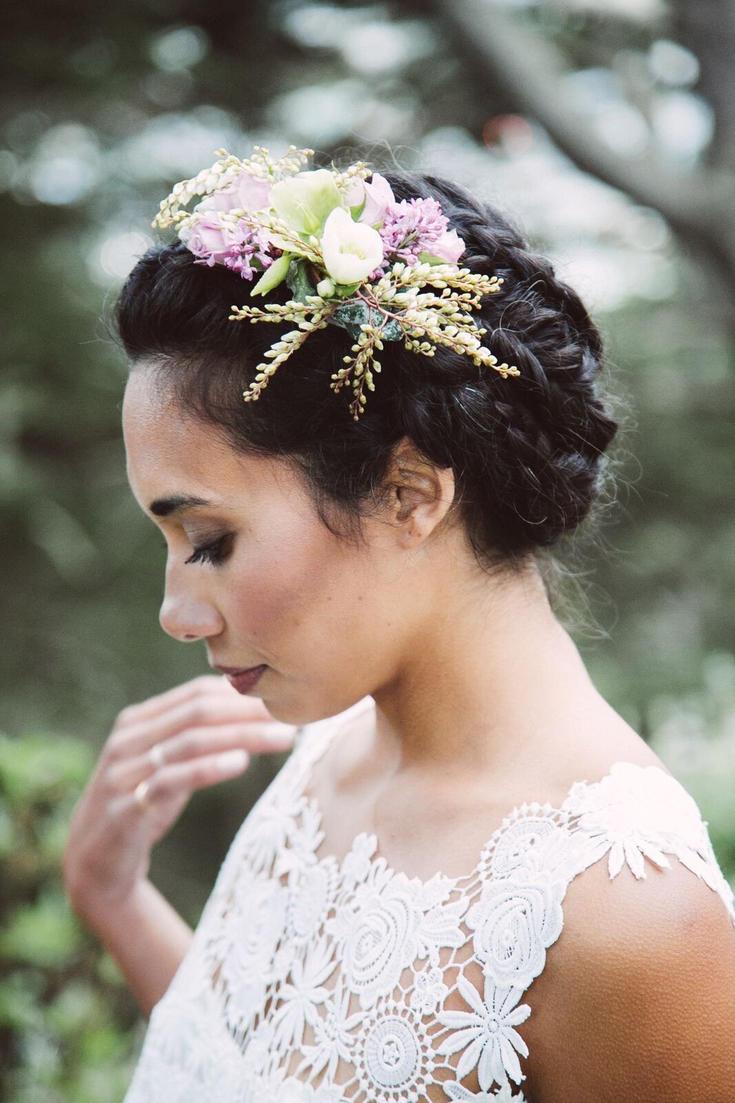 Bridal Hair Flowers - Wedding Flowers for Hair