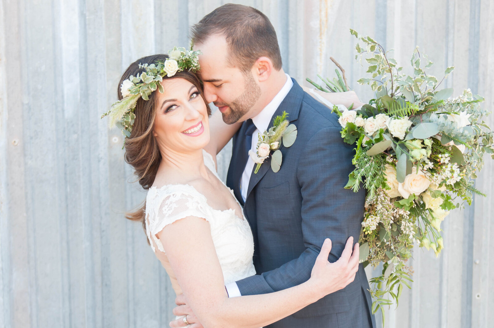 Flower crown for wedding, Dallas wedding photographer
