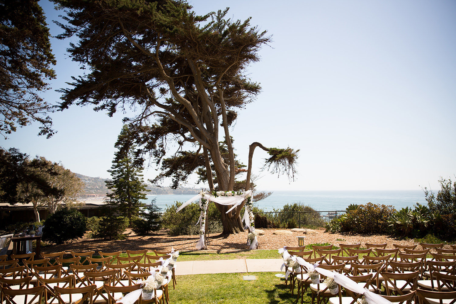 ceremony space at martin johnson house