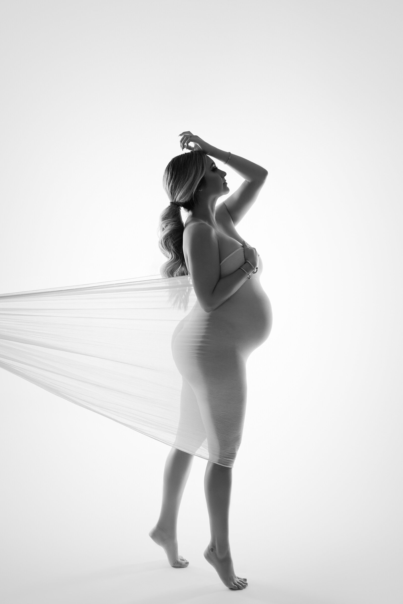 Miami Maternity nude photography
